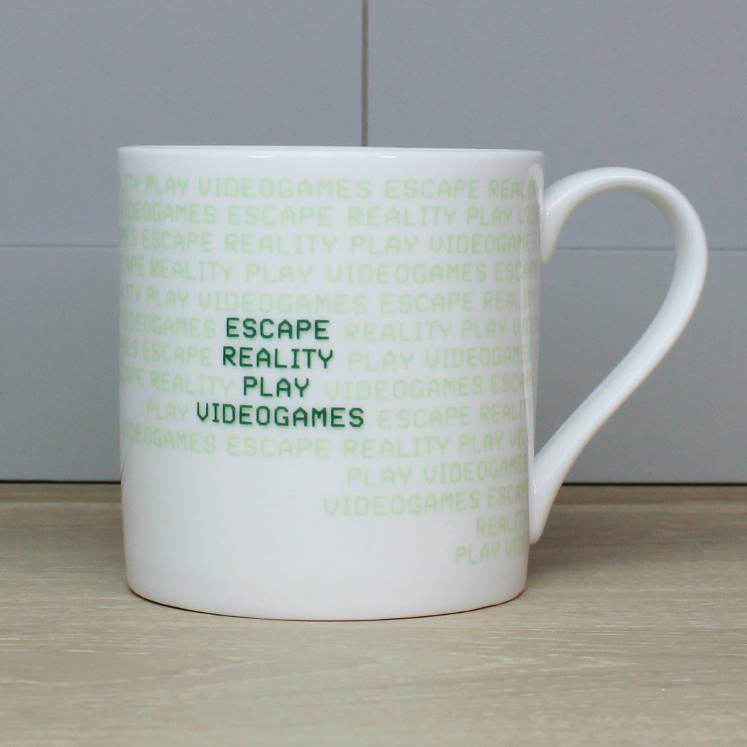 Escape Reality Play Videogames Mug