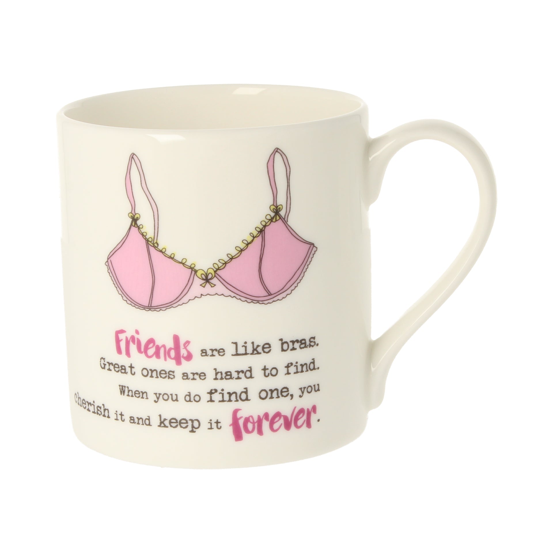 Friends Are Like Bras Mug