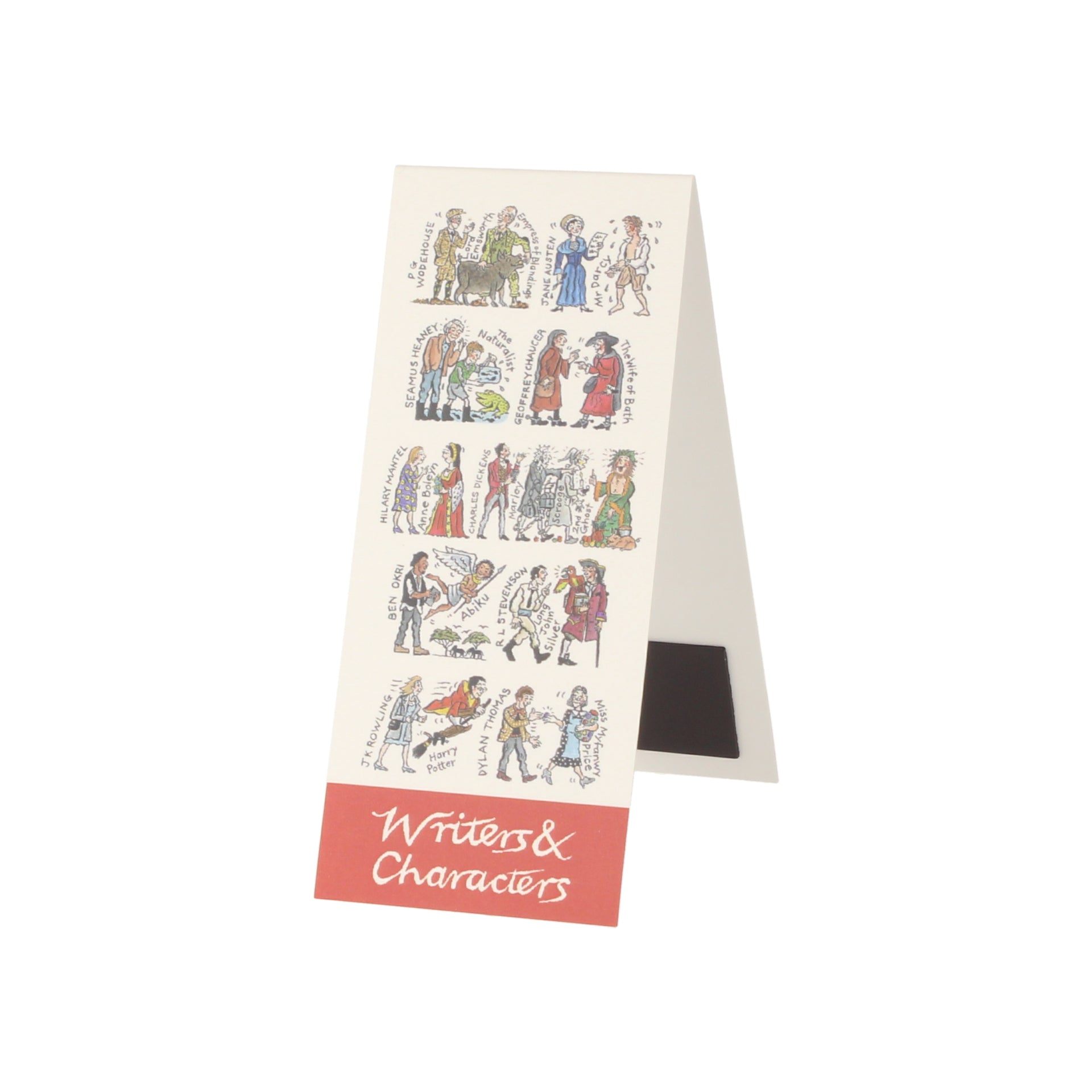 Writers & Characters Bookmark