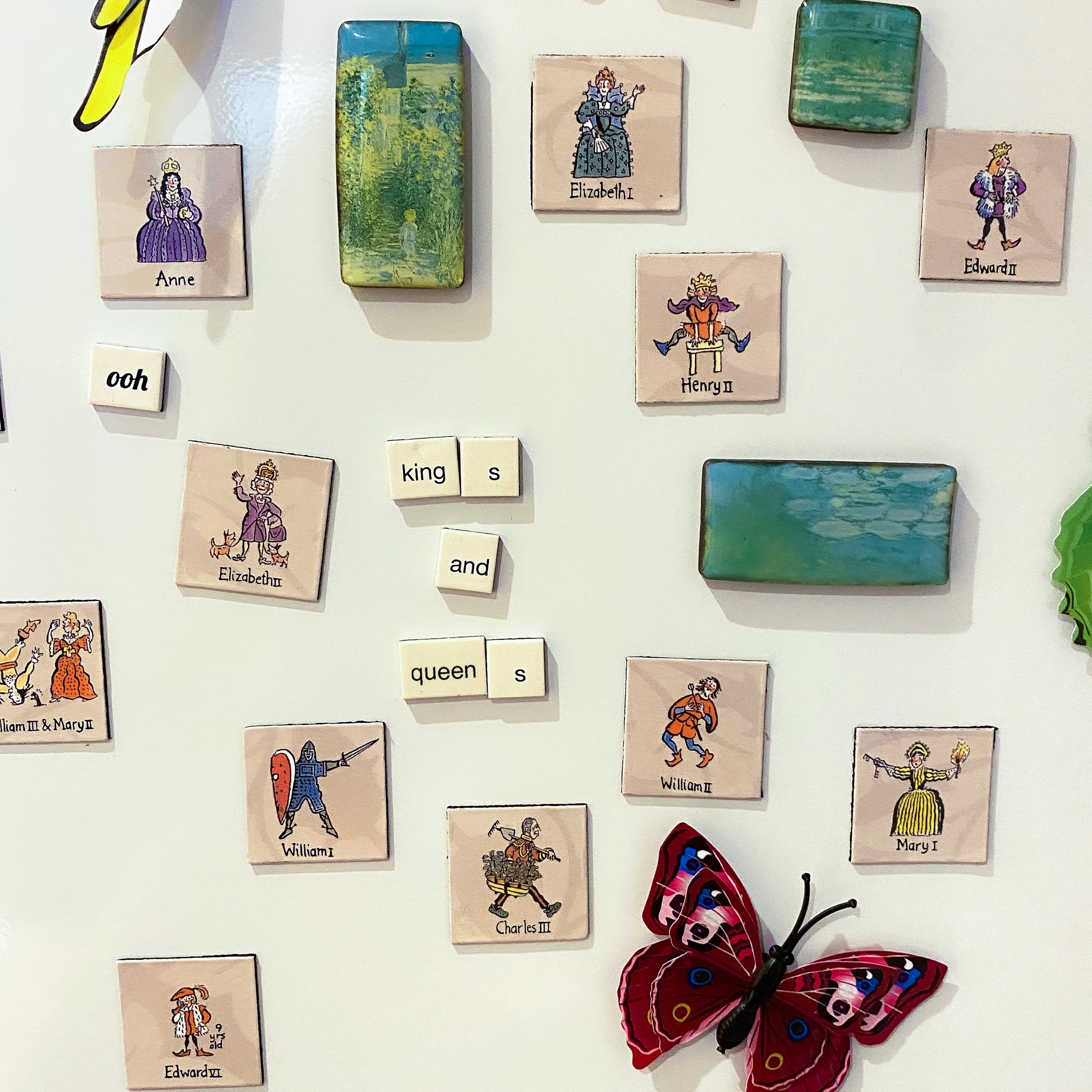 Kings & Queens Magnet Set