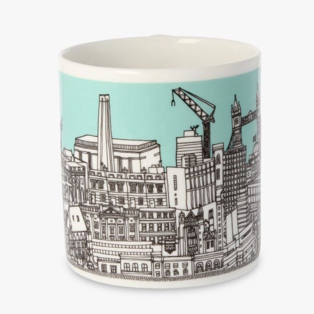 London Buildings - Mint Green Mug