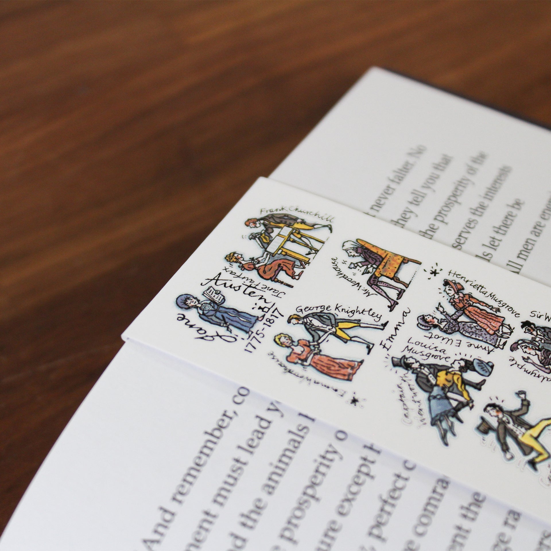 Jane Austen Magnetic Bookmark