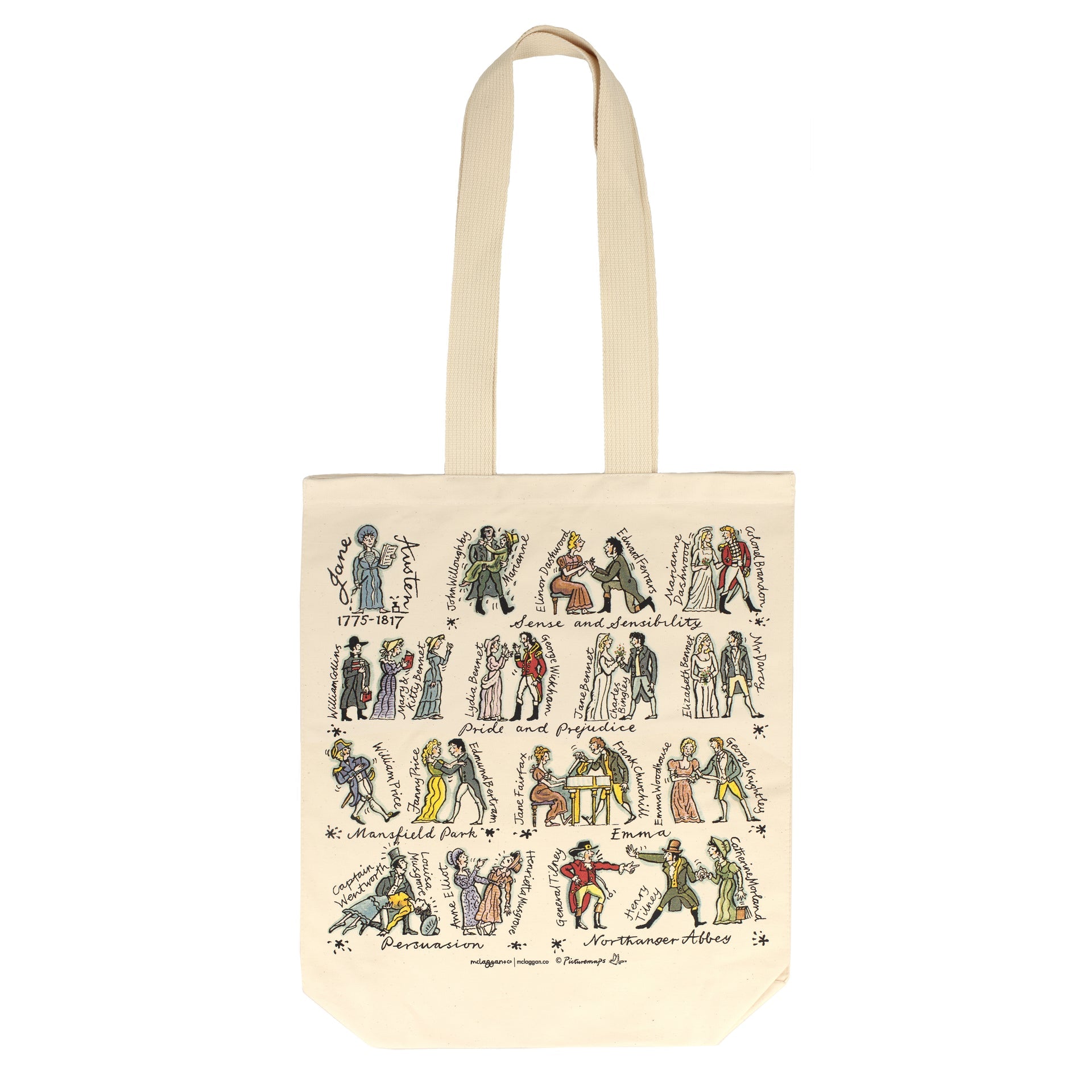 Jane Austen Tote Bag