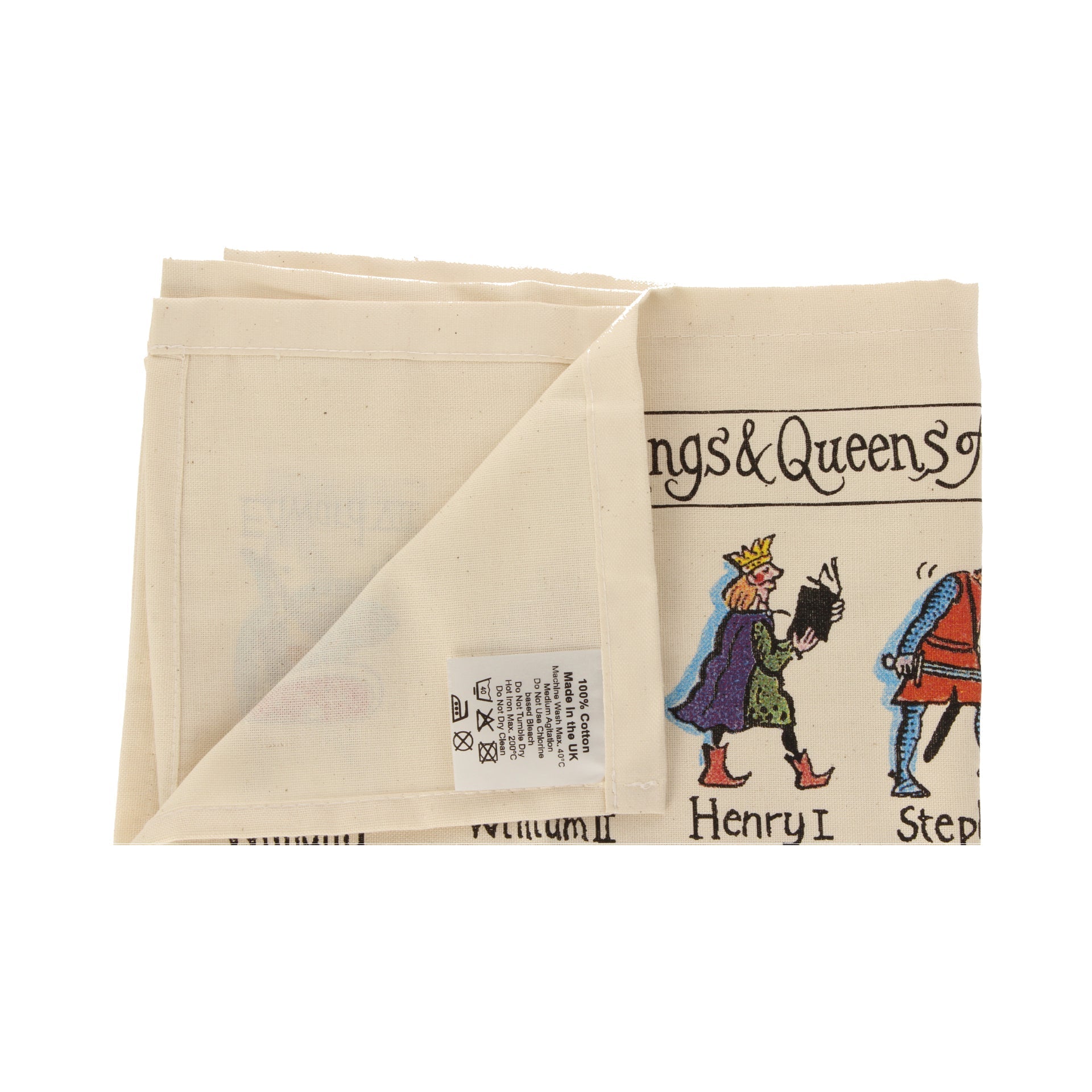 Kings & Queens of England Tea Towel