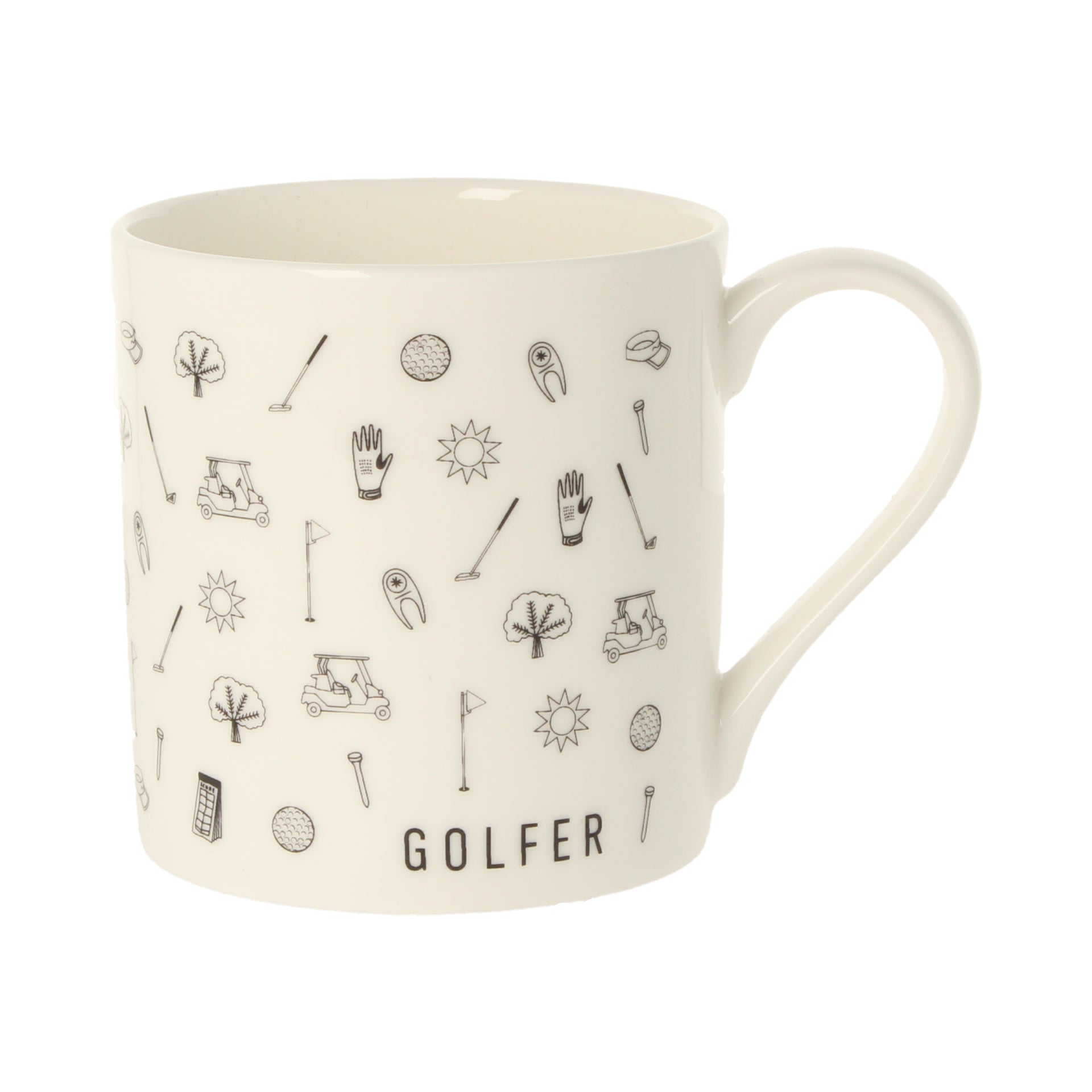 Golfer Mug