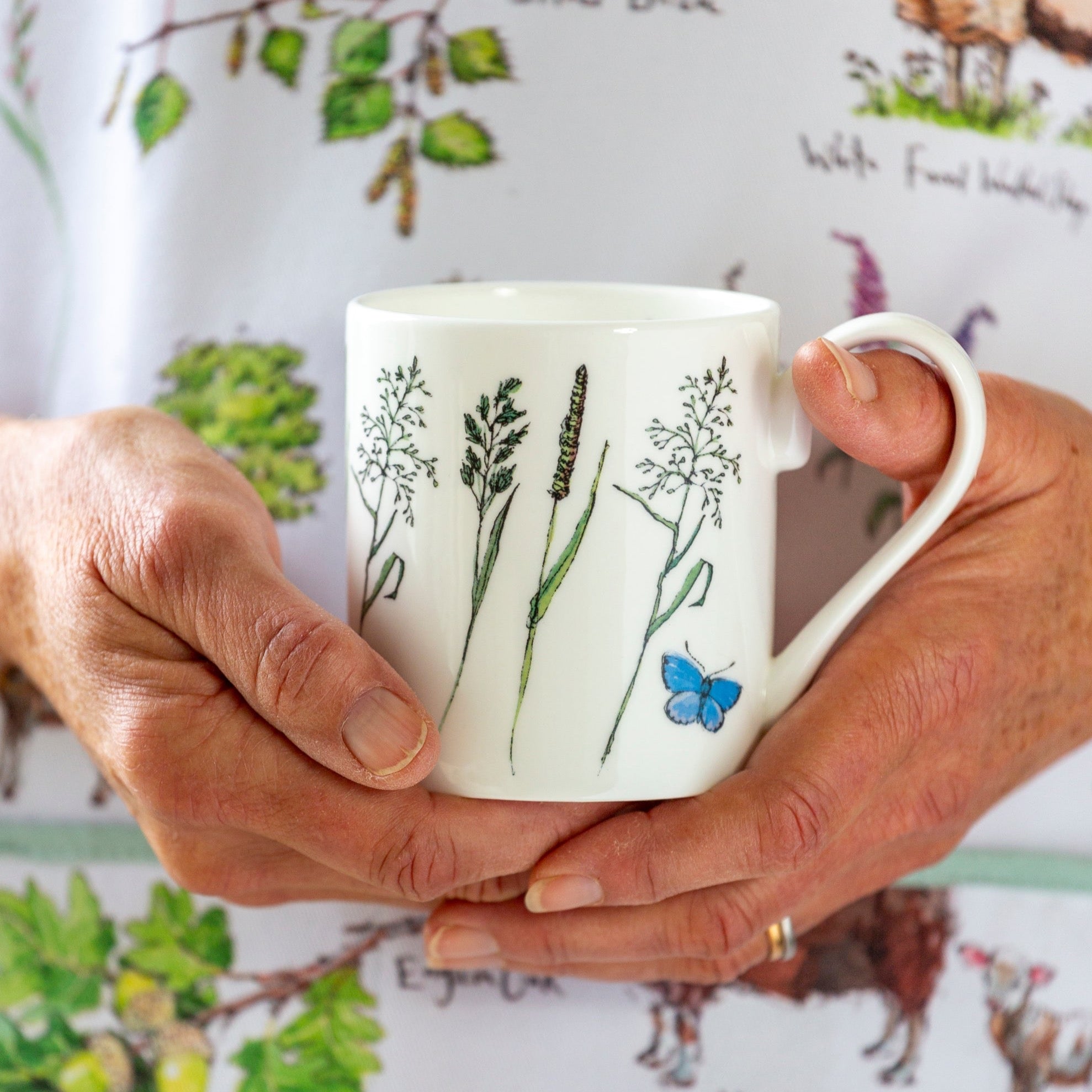 Out In The Fields Grasses Mug