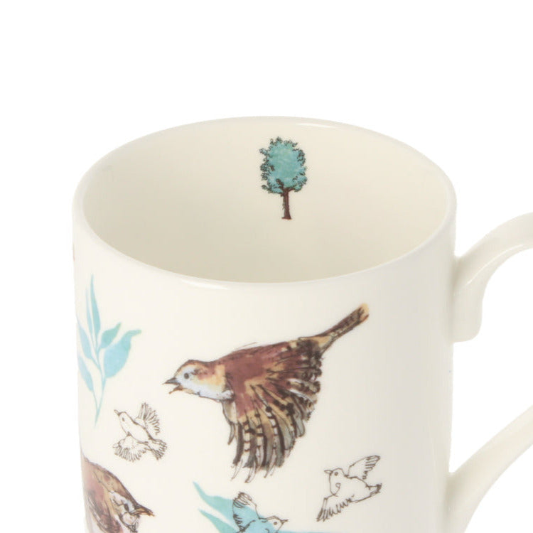 Five Jenny Wren Mug