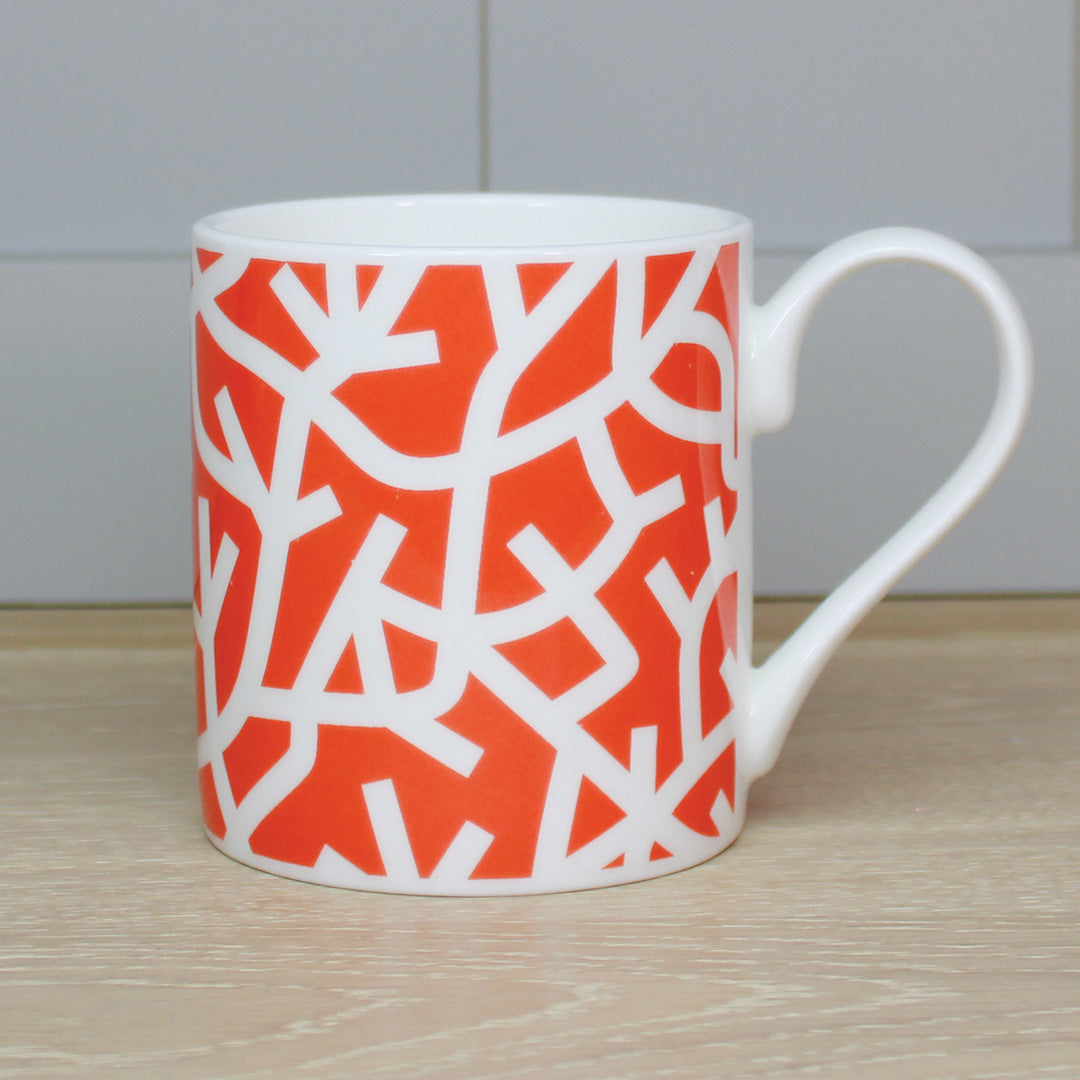 A Forest Harvest Orange Mug