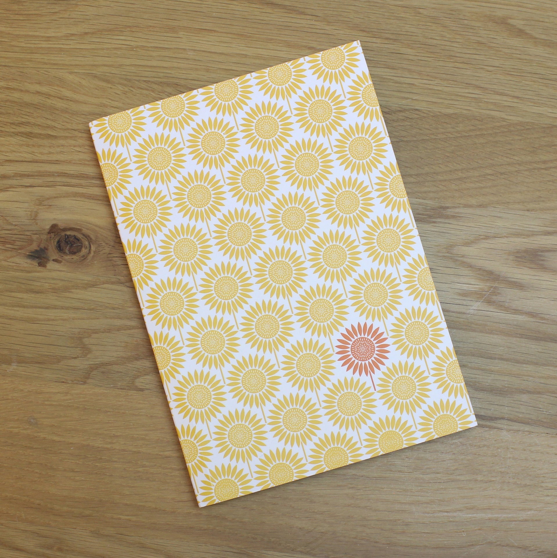 Sunflower A5 Softcover Notebook