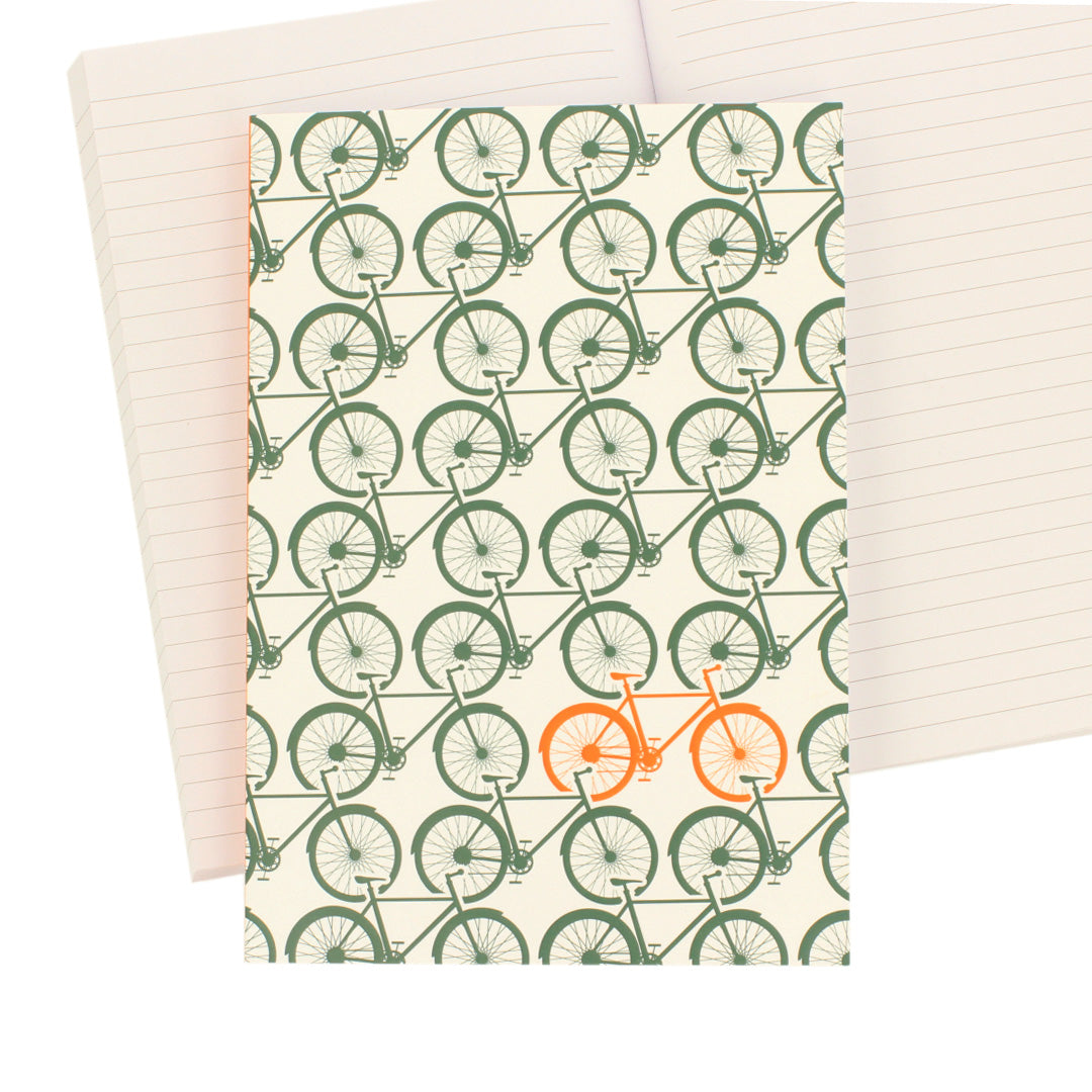 Bicycle A5 Softcover Notebook