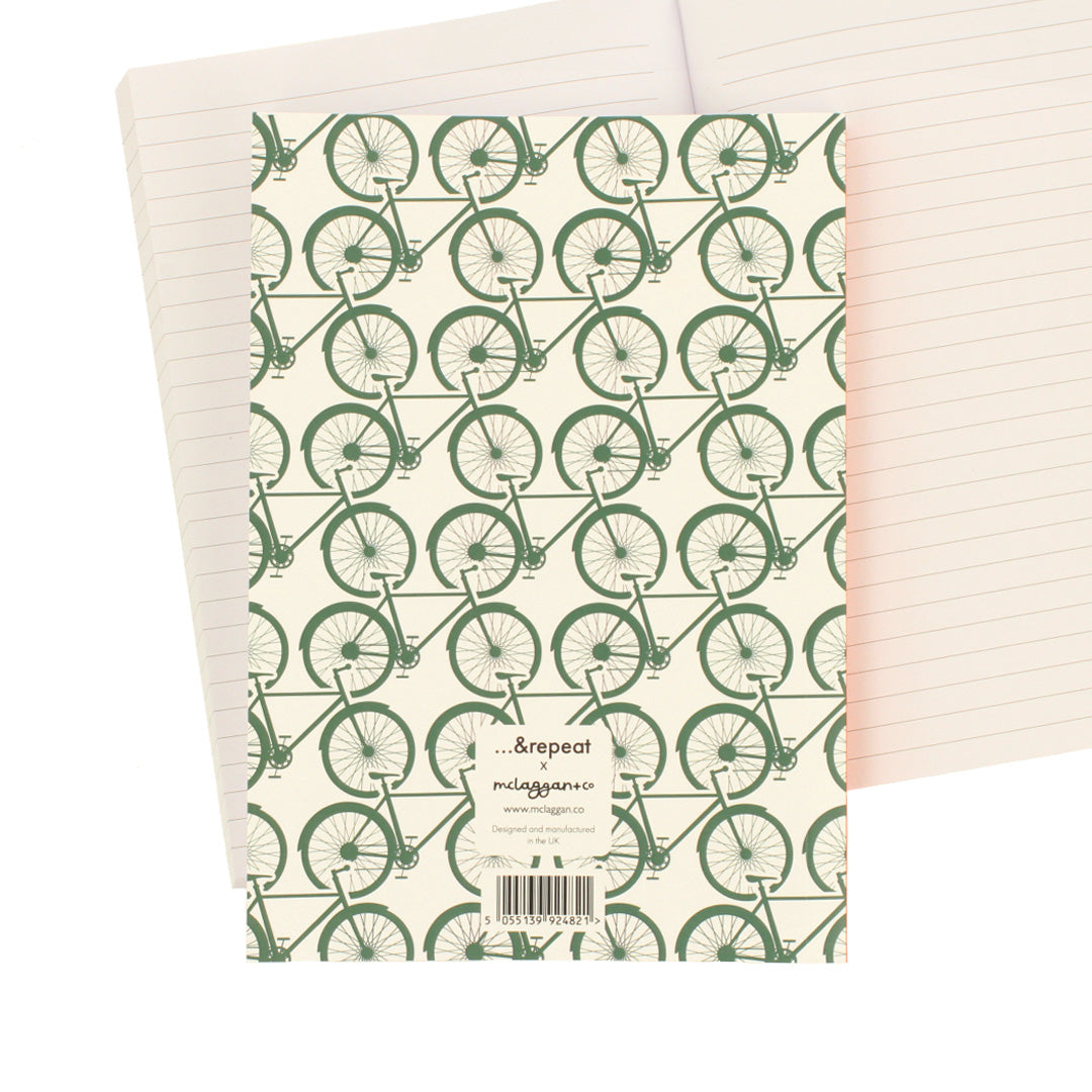 Bicycle A5 Softcover Notebook