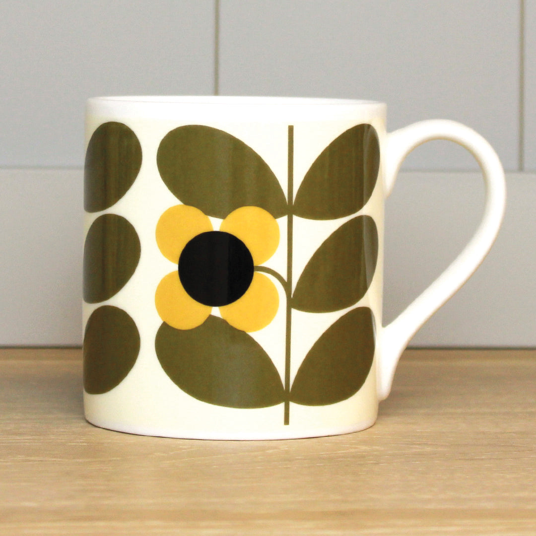 Stem Bloom Yellow Mug