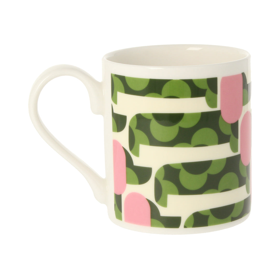 Dog Show Pink/Green Mug