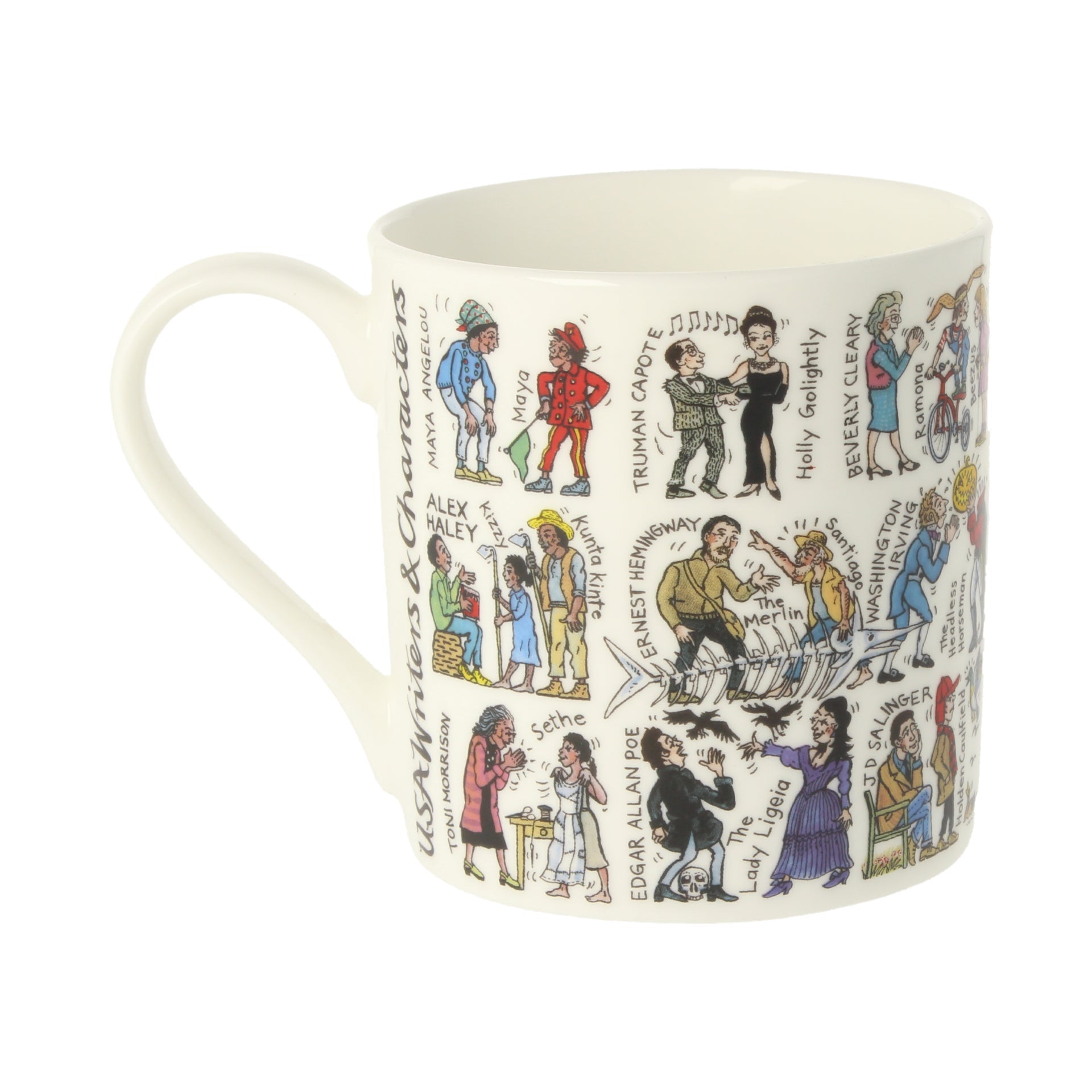 Writers & Characters USA Mug