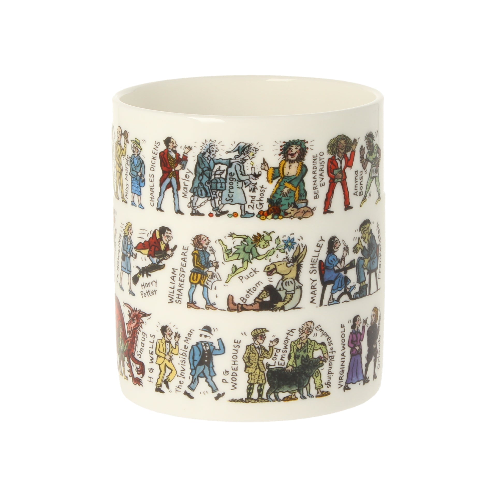 Writers & Characters Pen Pot