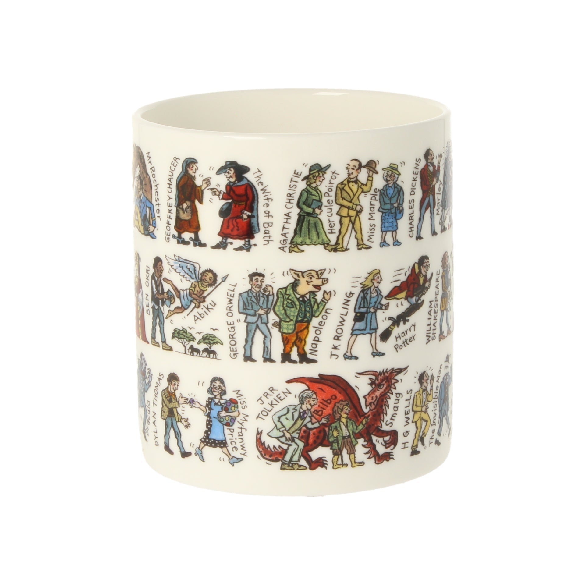 Writers & Characters Pen Pot