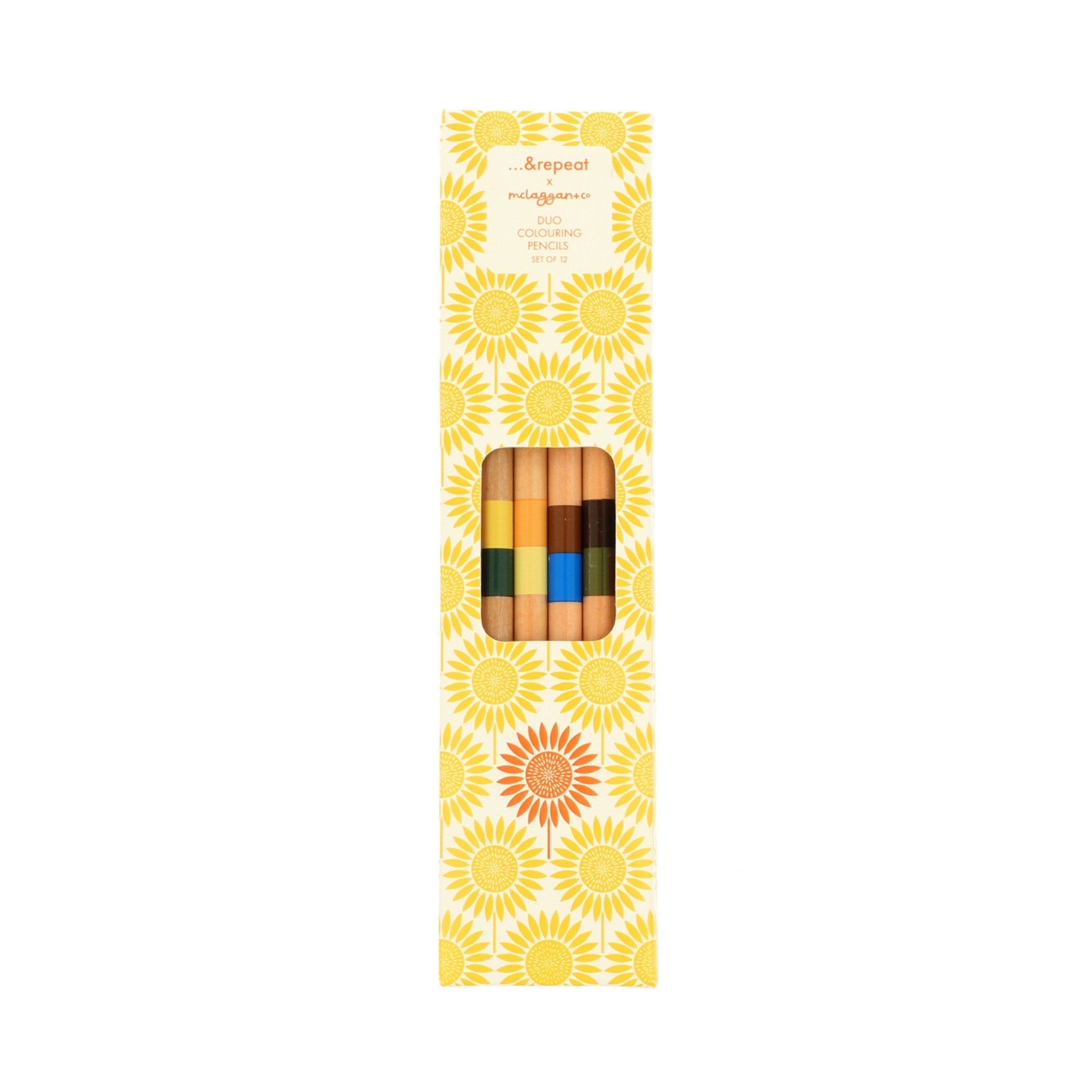 Sunflower Duo Colouring Pencil Set