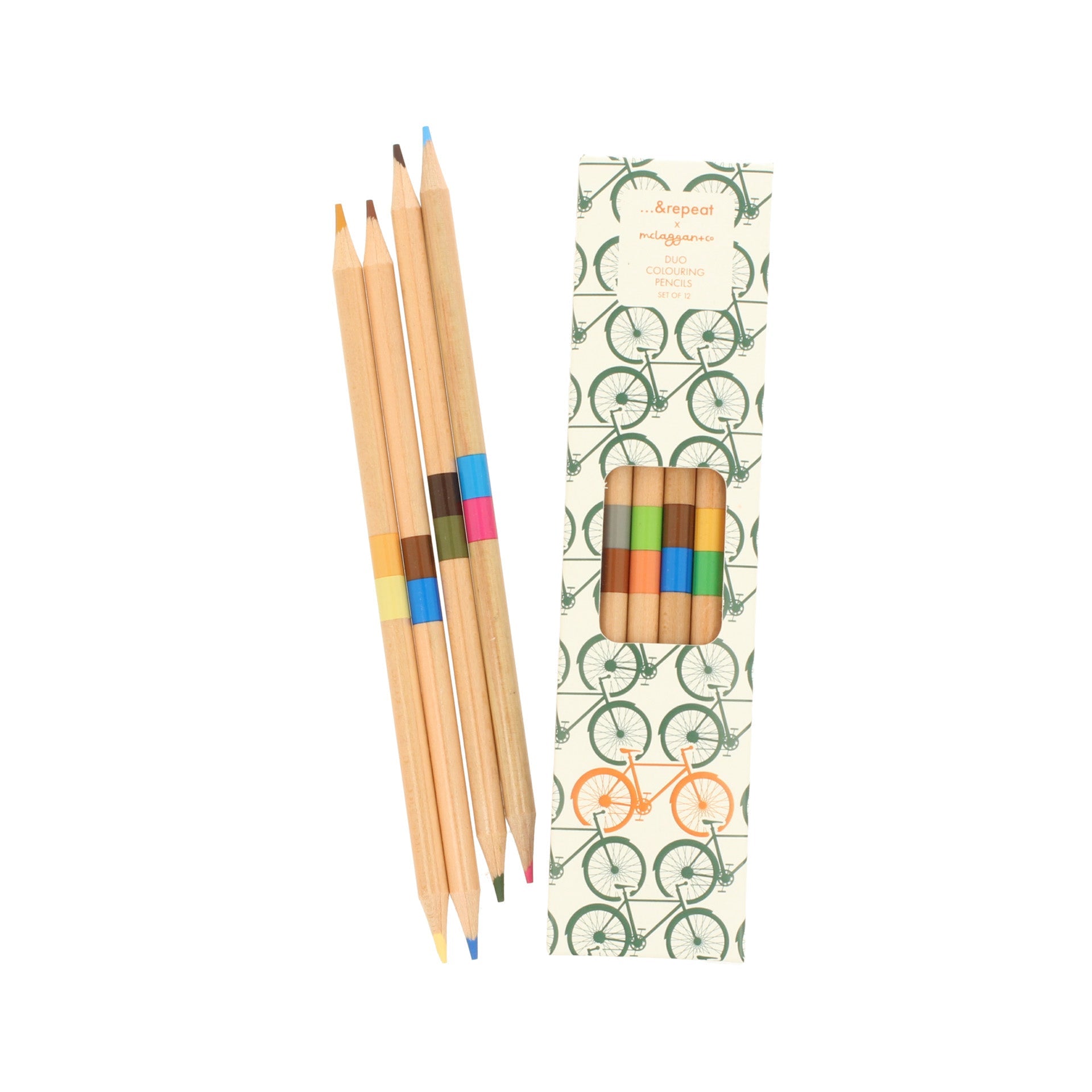 Bicycle Duo Colouring Pencil Set