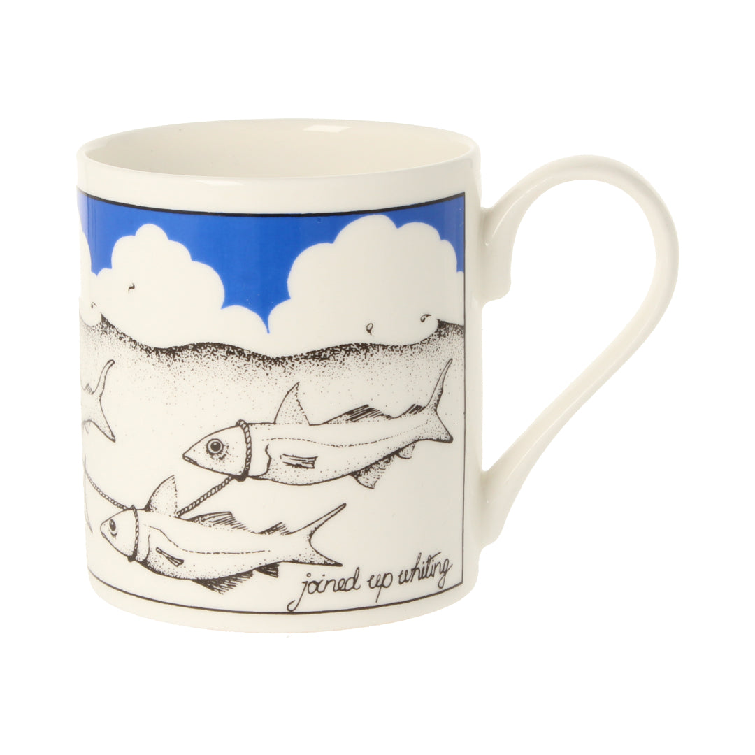 Joined Up Whiting Mug