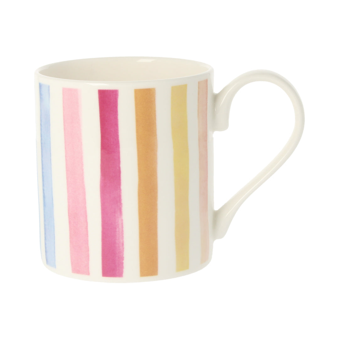 Market Stripe Cerise Mug