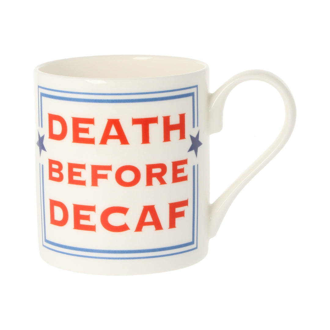 Death Before Decaf Mug