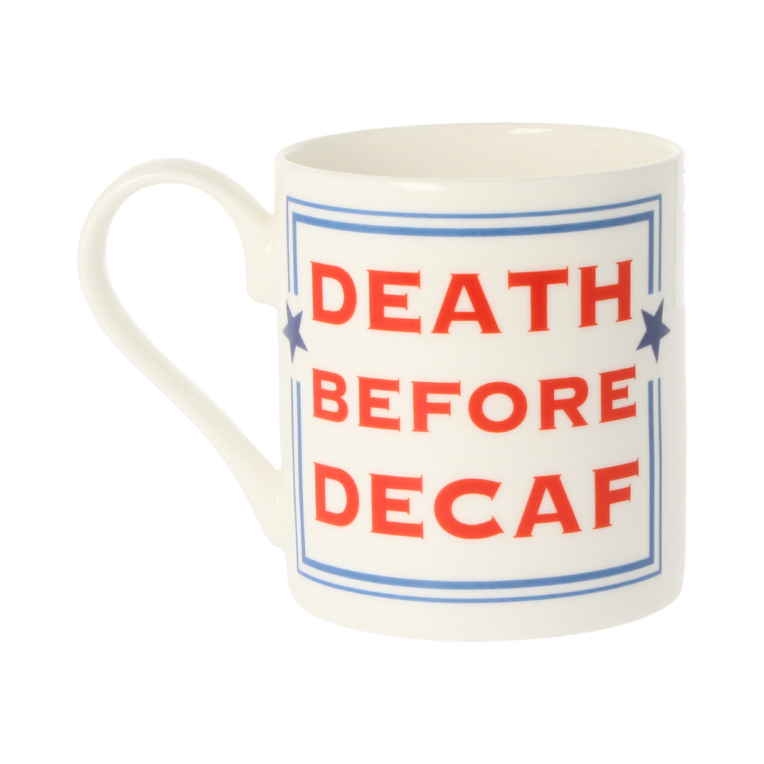 Death Before Decaf Mug