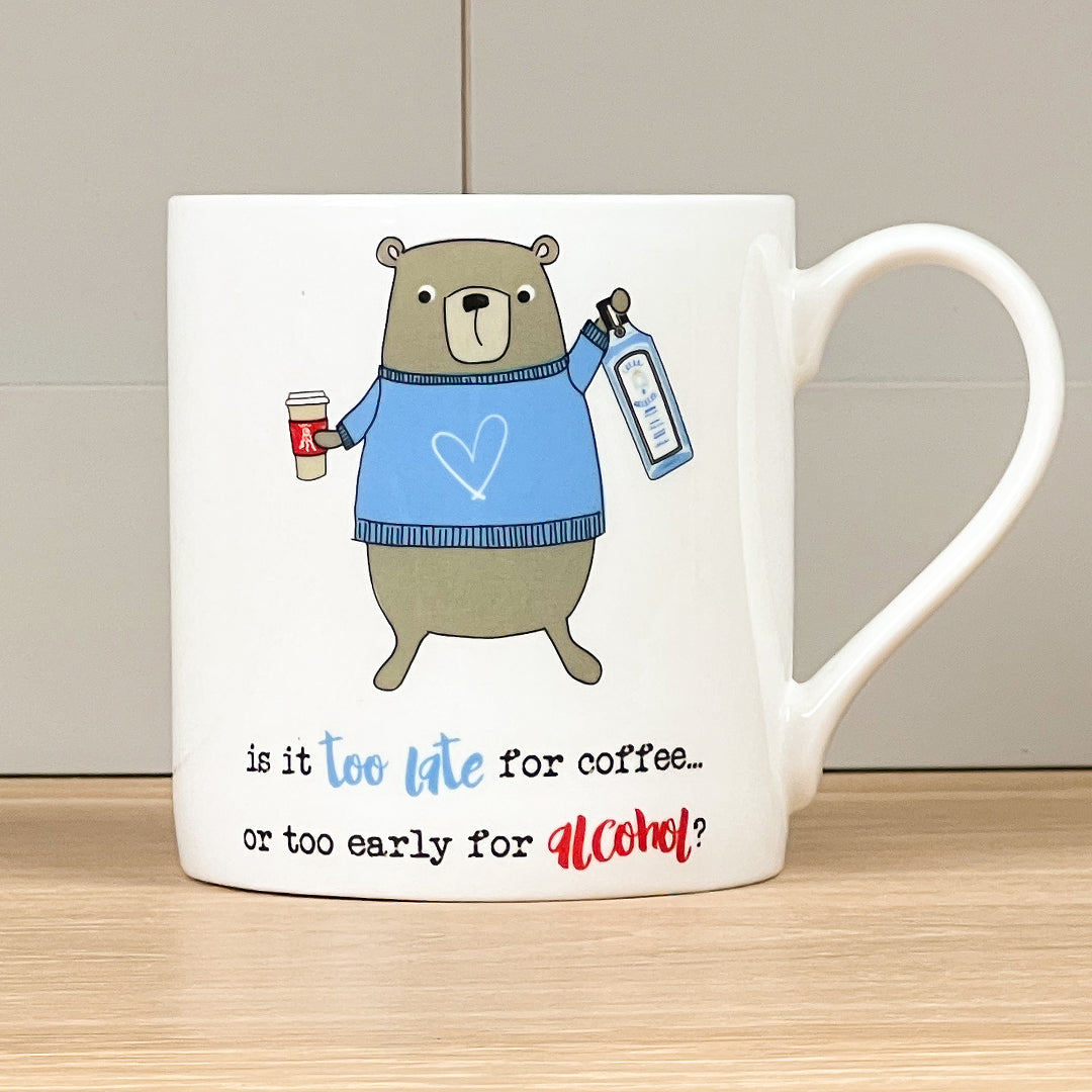 Too Late, Too Early Mug