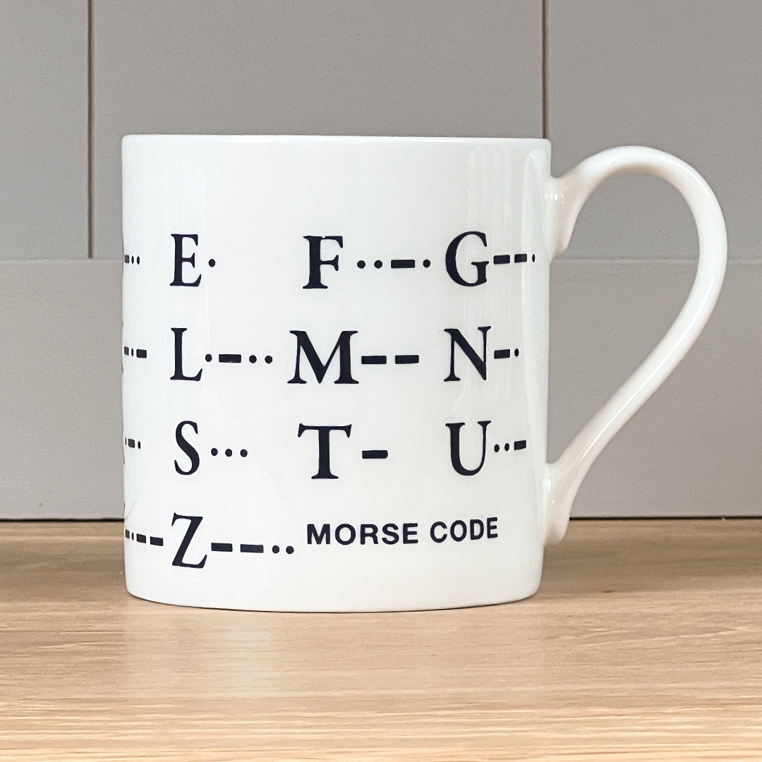Morse Code Mug