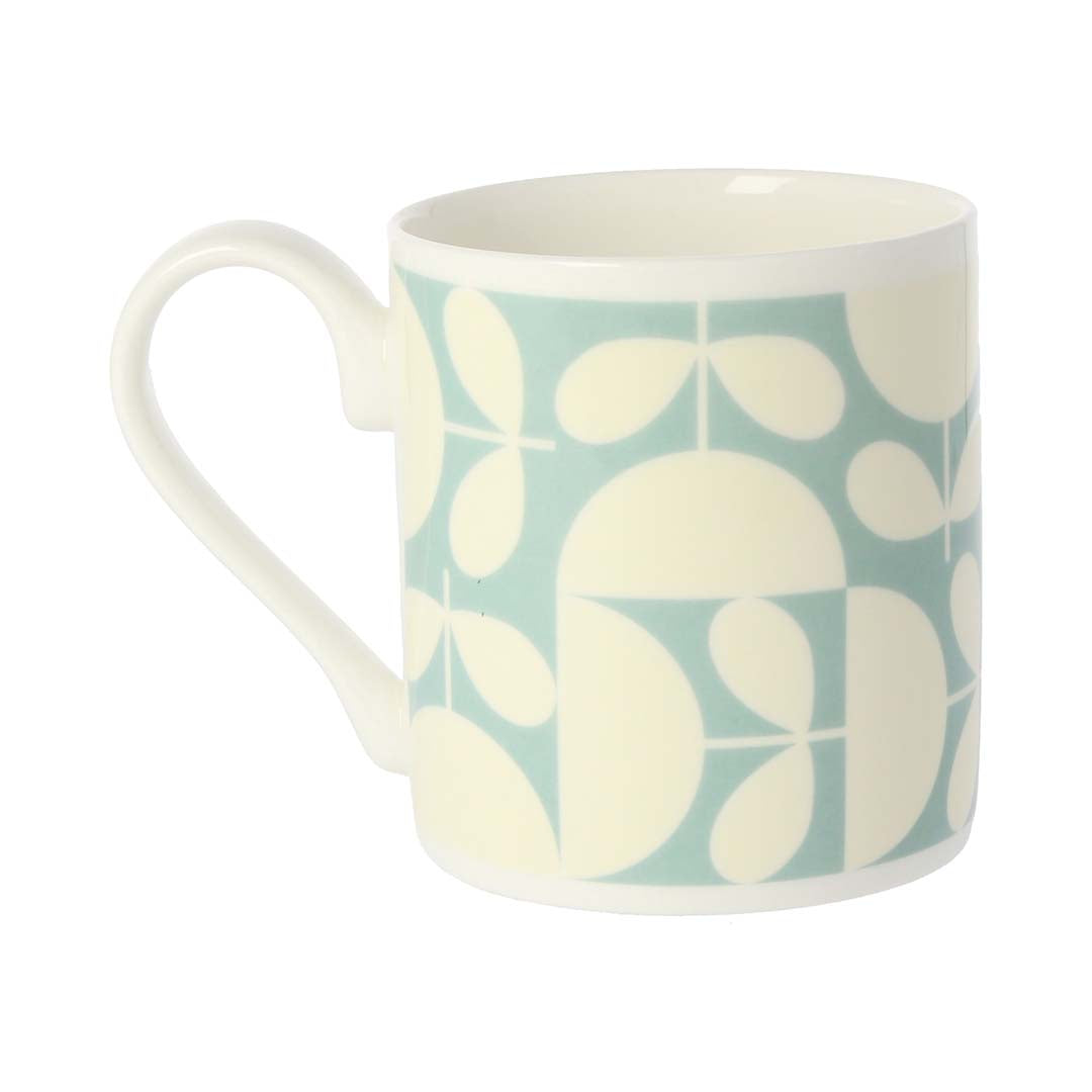 Patchwork Aqua Mug