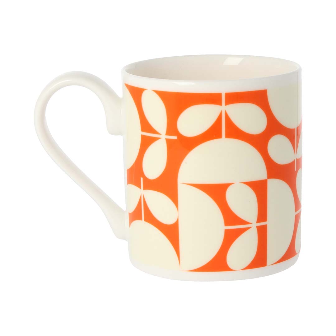 Patchwork Orange Mug