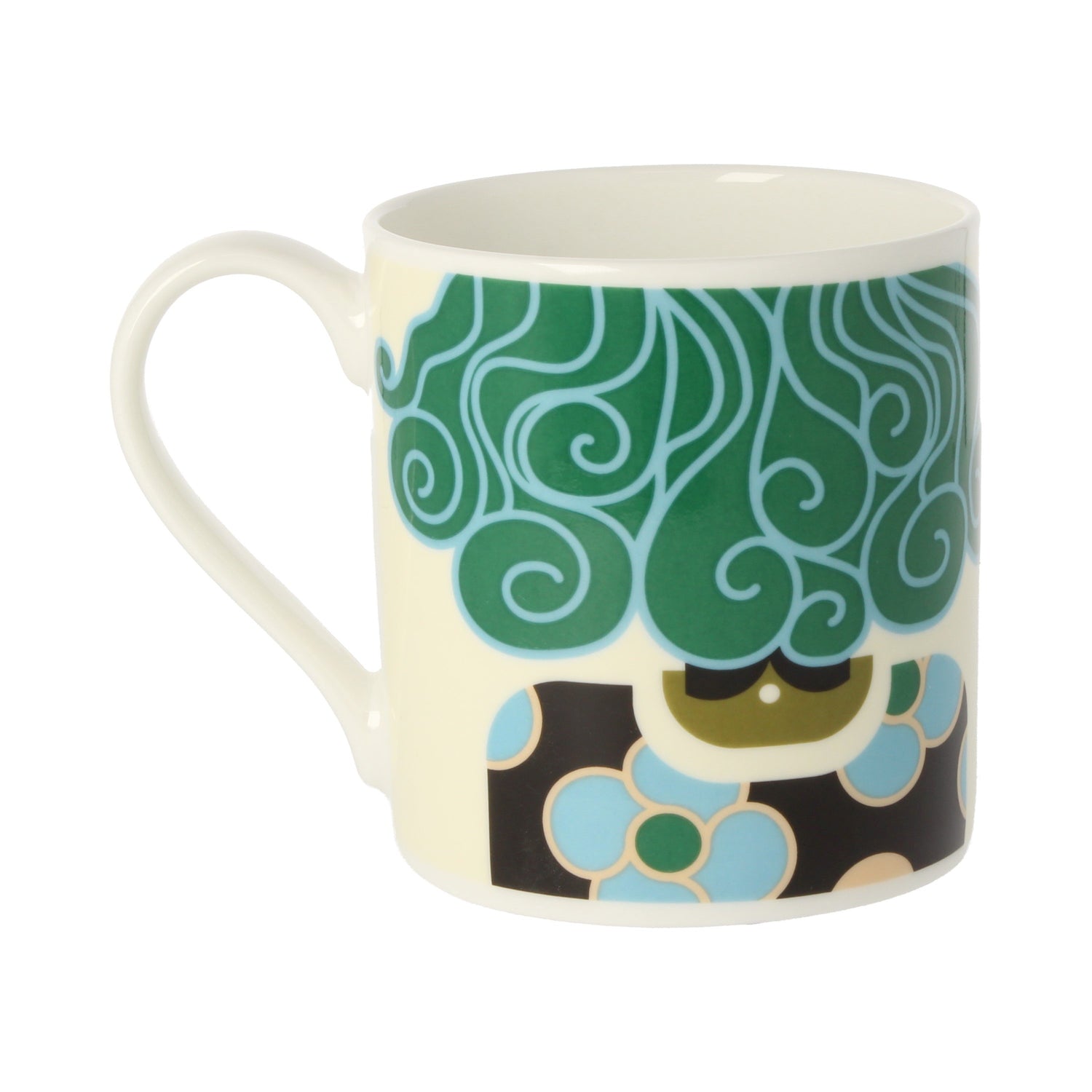 Dee Dee Teal Mug