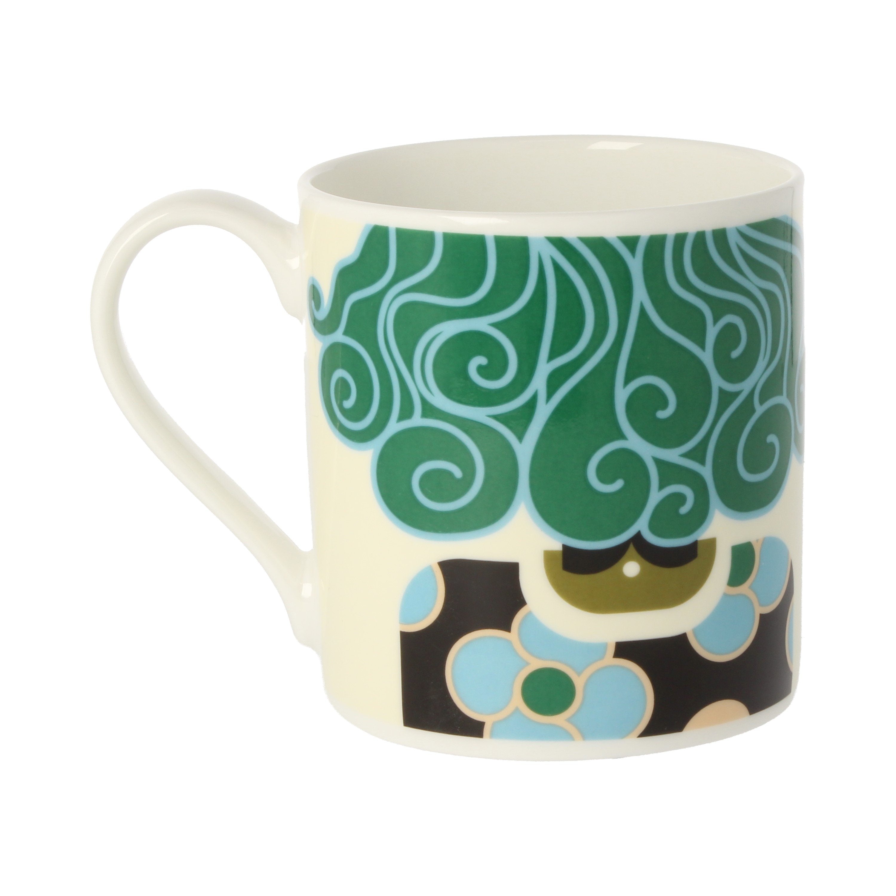 Dee Dee Teal Mug