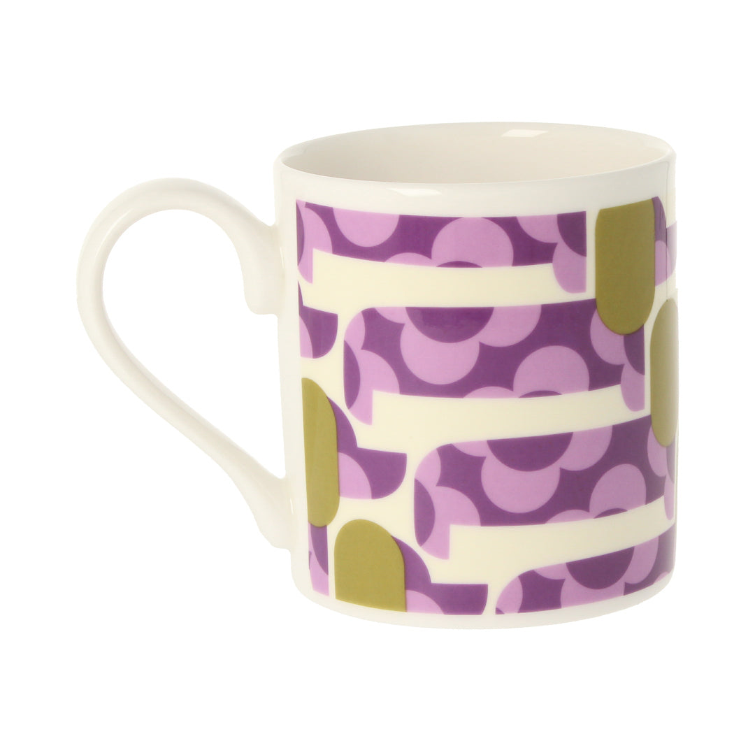 Dog Show Purple/Olive Mug