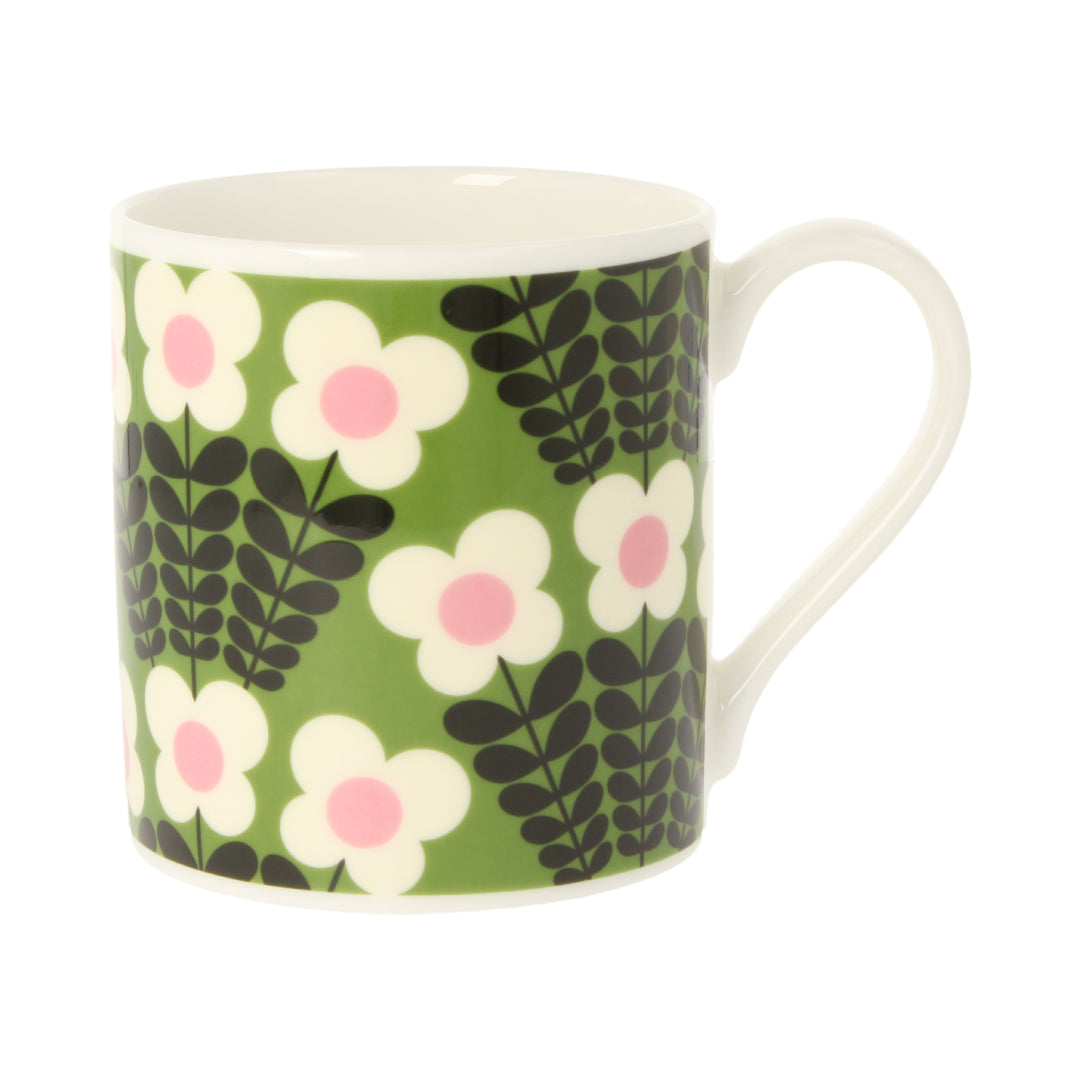 Bunch Of Stems Green Mug