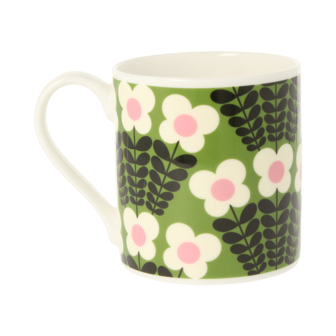 Bunch Of Stems Green Mug