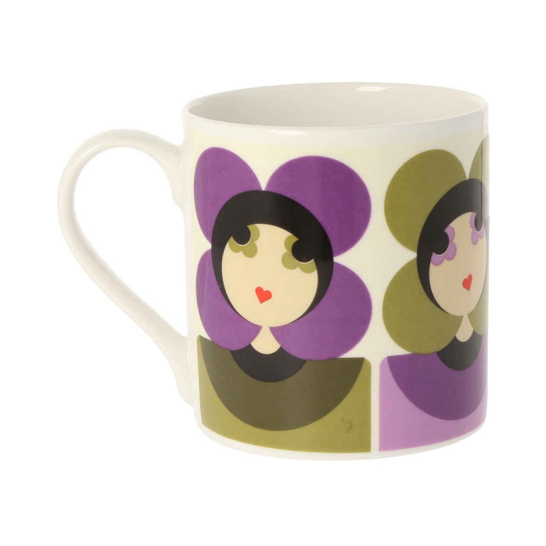 Luna Purple/Olive Mug