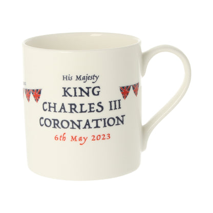 King Charles III Bunting Mug