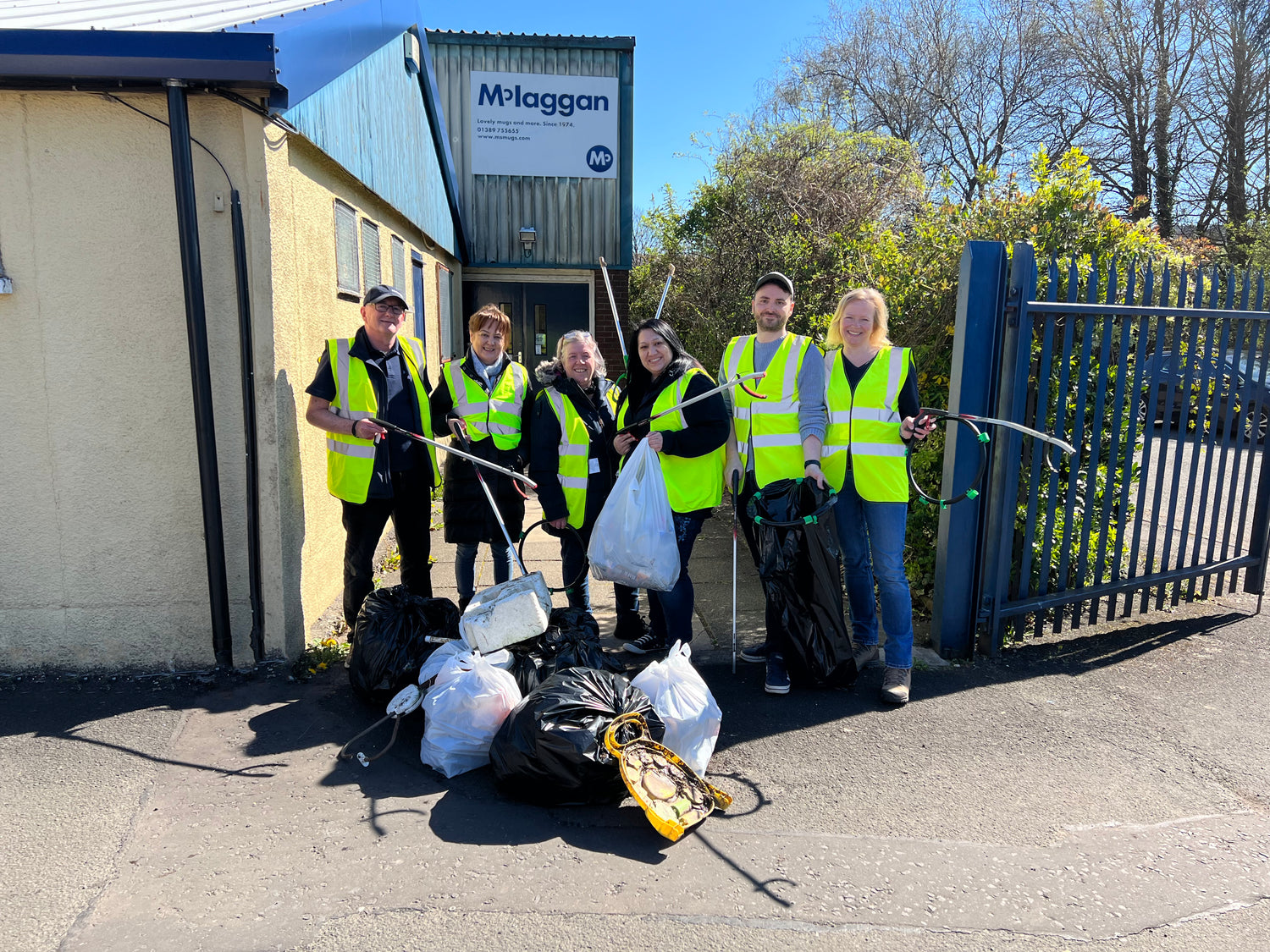 Giving back to the community: our first-ever litter pick