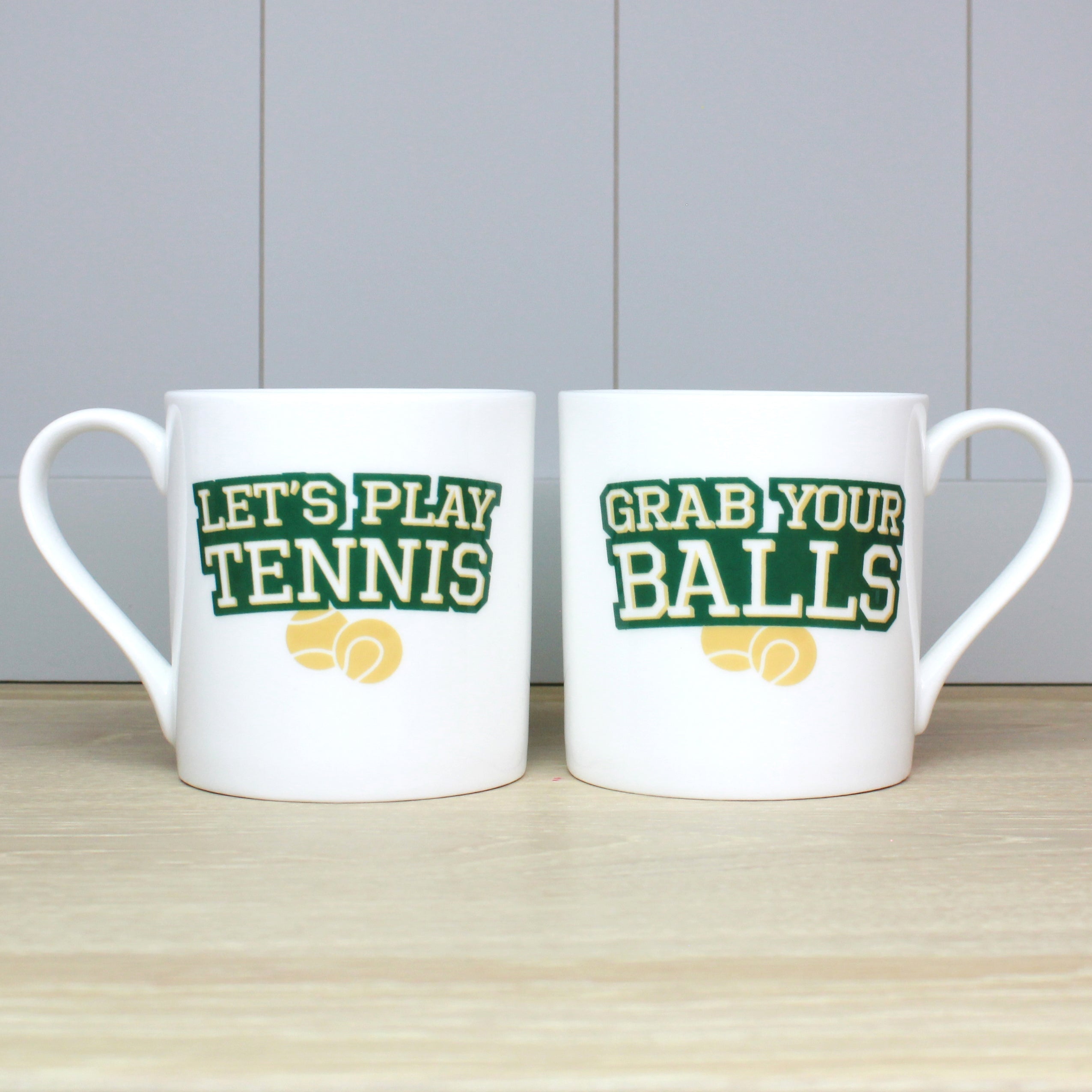 Grab Your Balls, Let's Play Tennis Mug