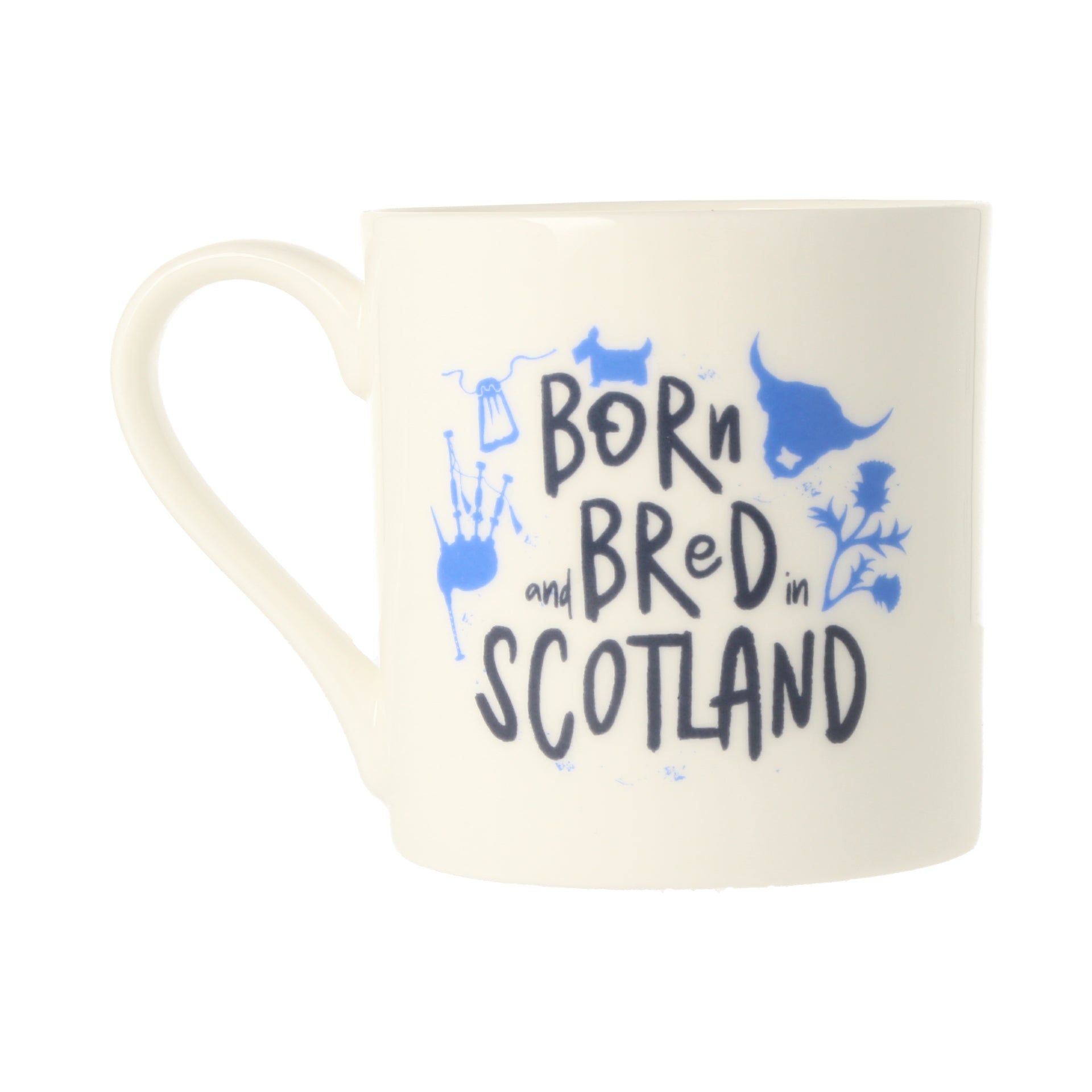 Born &amp; Bred In Scotland Mug