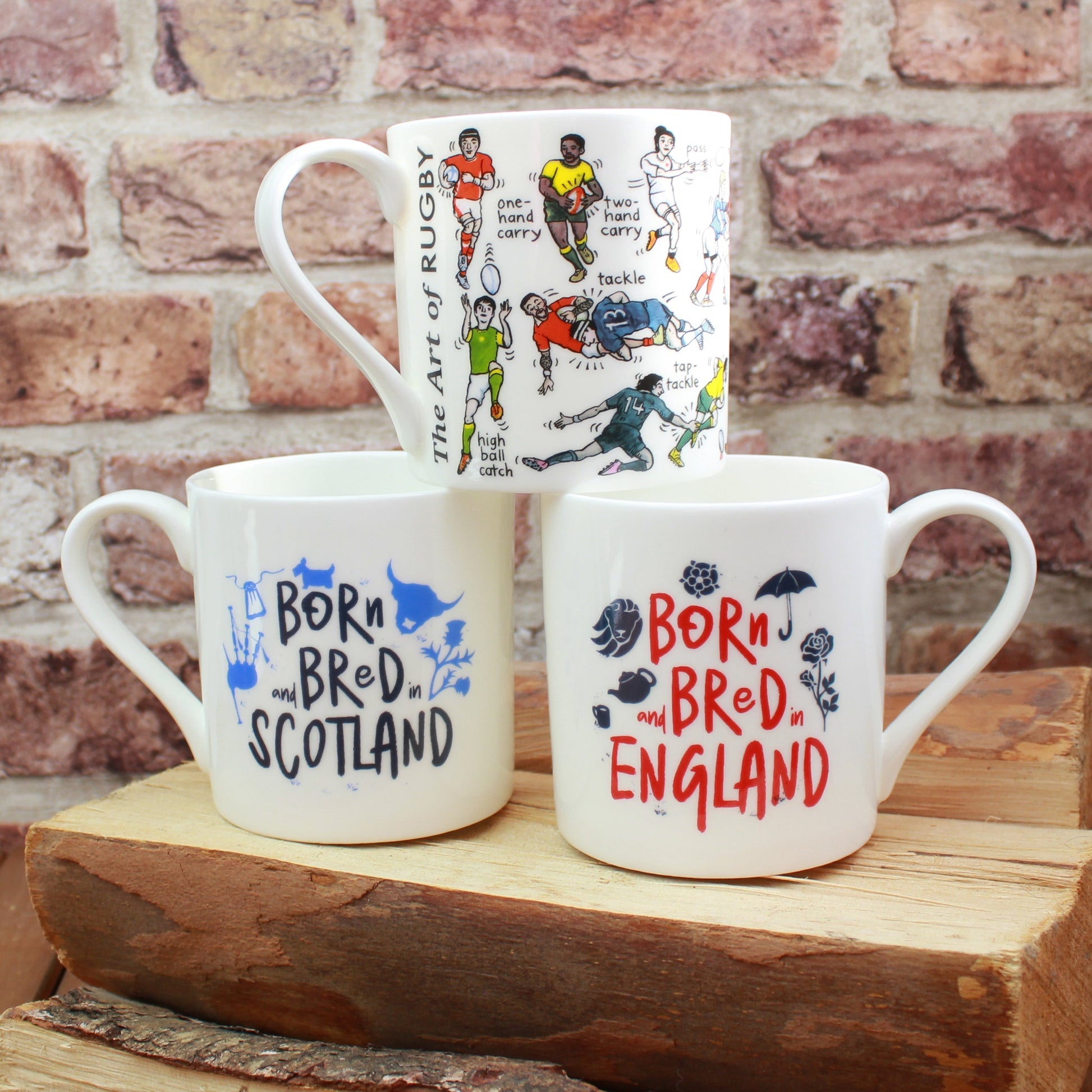 Born & Bred In Scotland Mug
