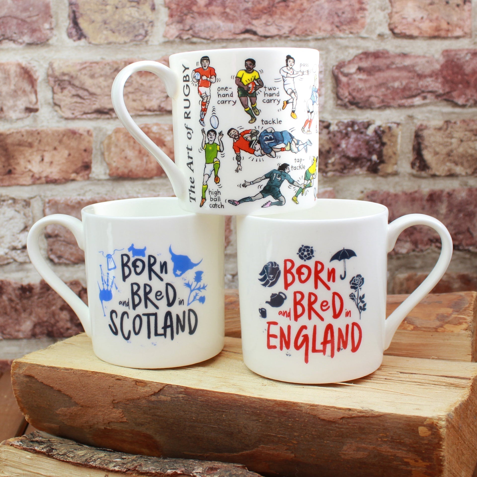 Born & Bred In Scotland Mug