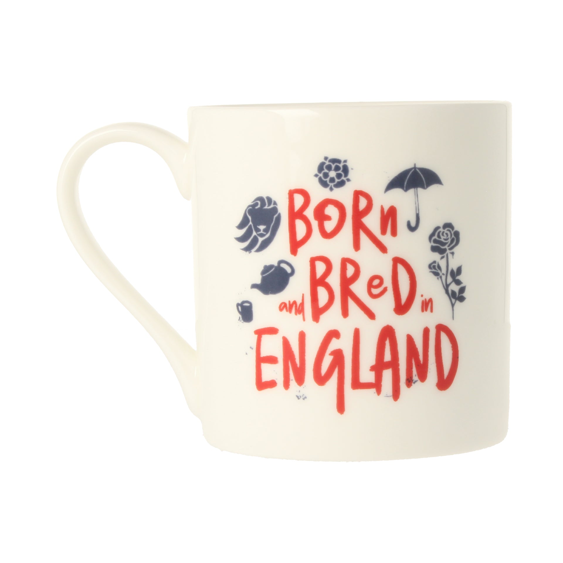 Born &amp; Bred In England Mug