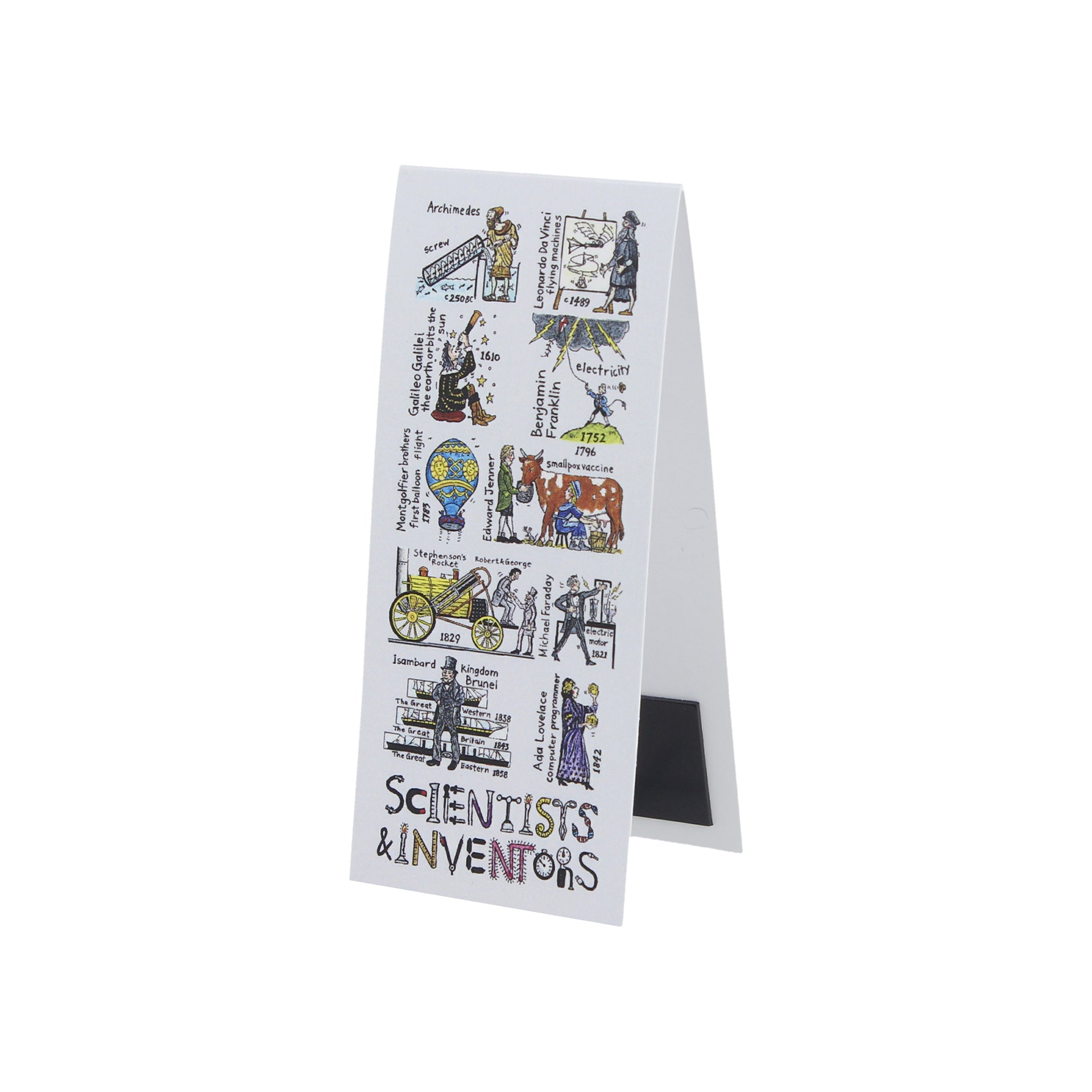 Scientists & Inventors Bookmark