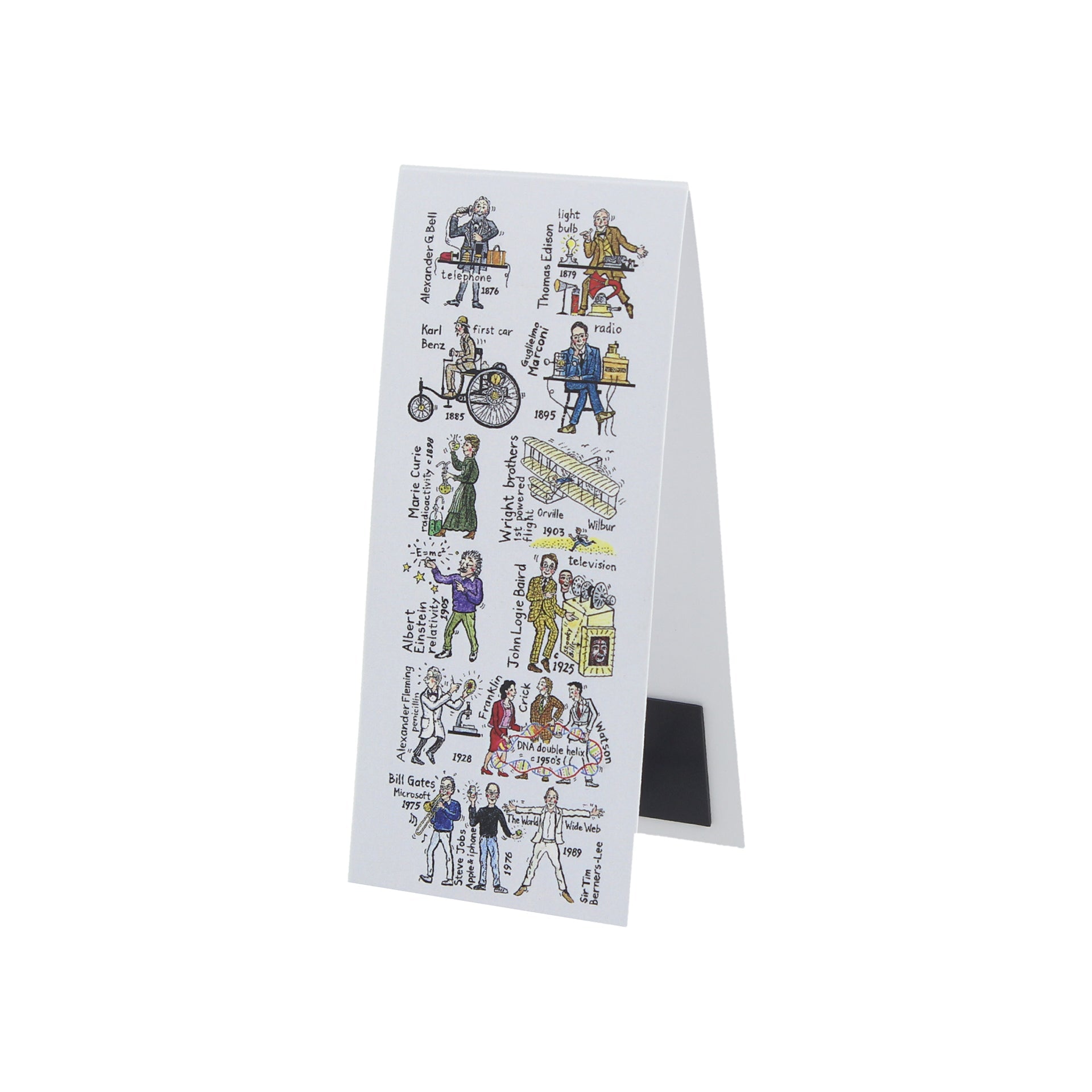 Scientists & Inventors Bookmark