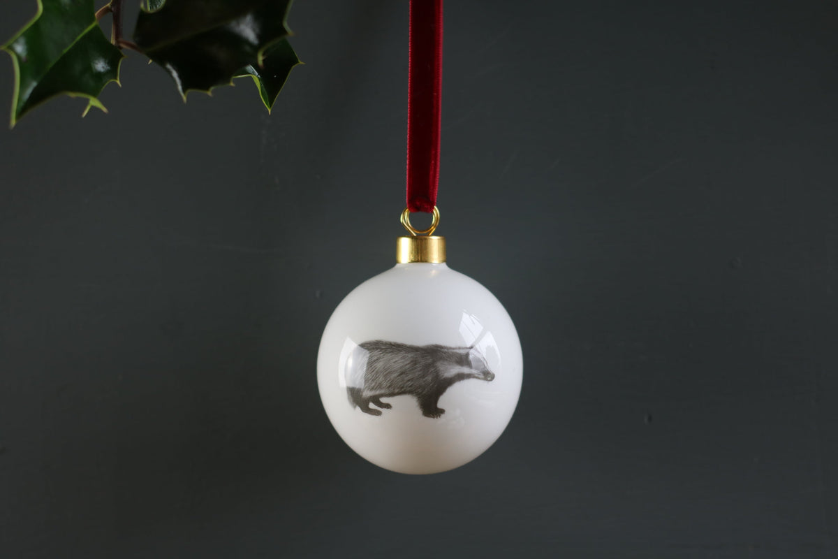 Bad Badger Bauble