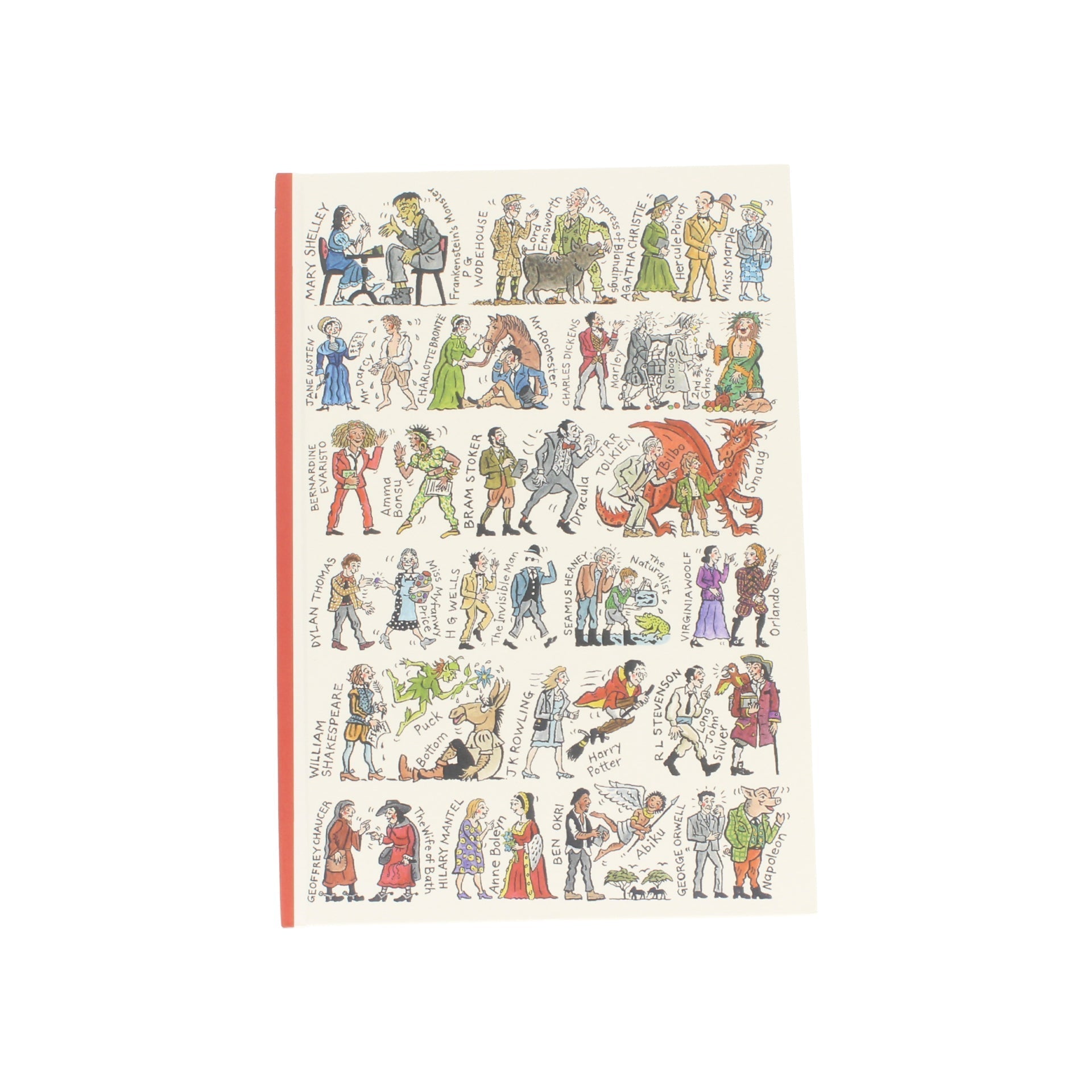 Writers & Characters A5 Hardback Notebook