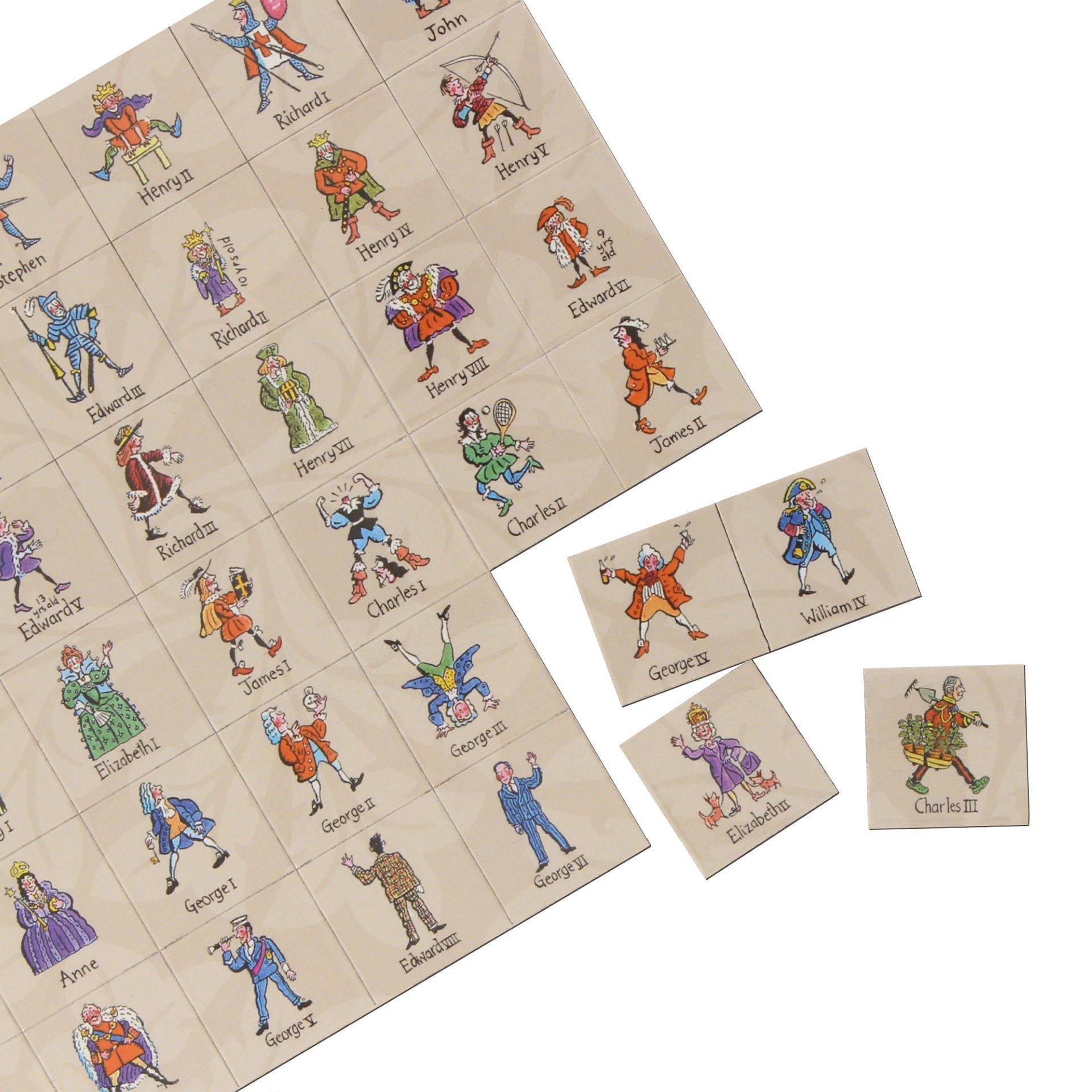 Kings & Queens Magnet Set