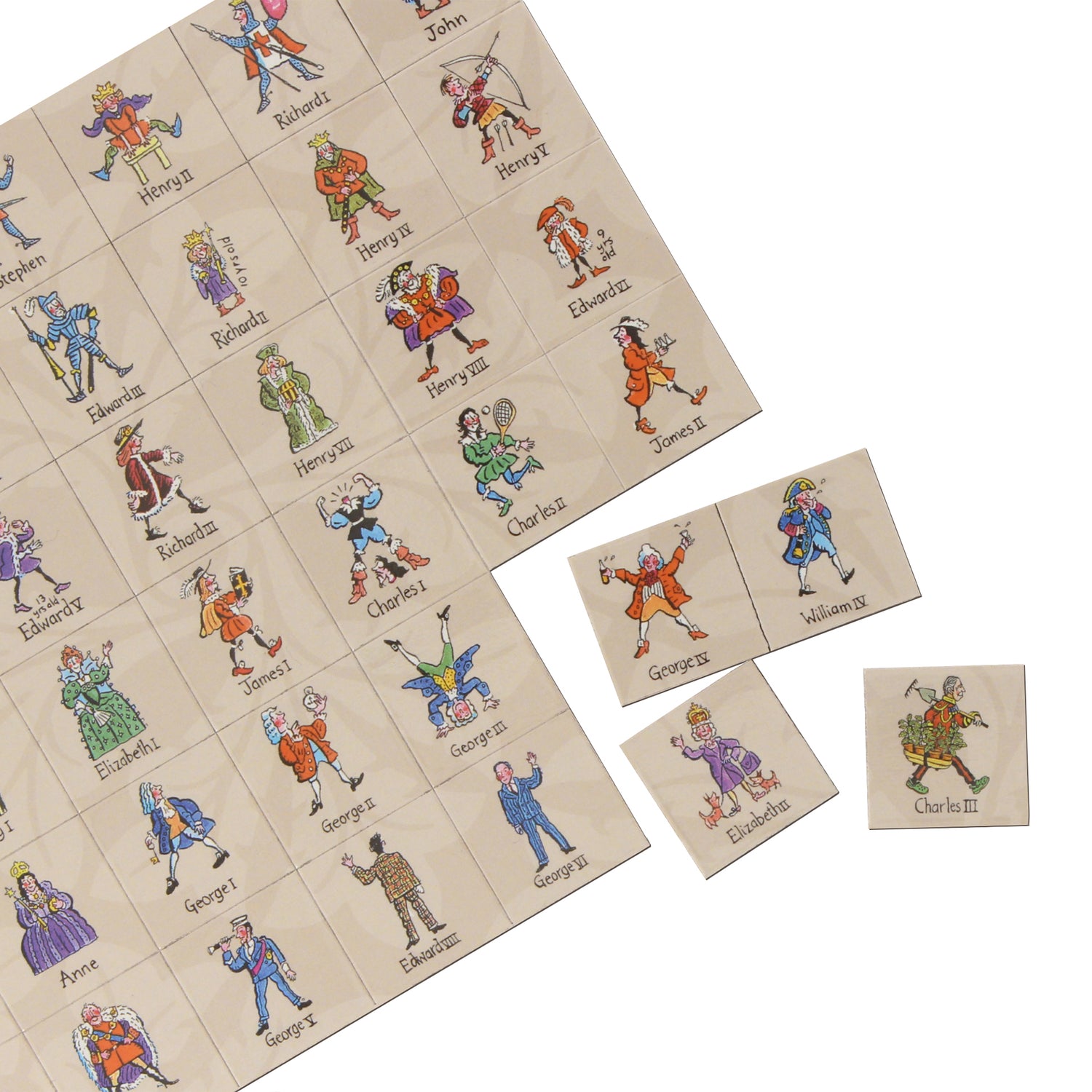 Kings &amp; Queens Magnet Set