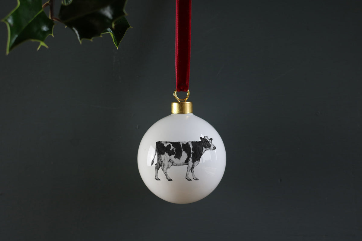 Moo Cow Bauble